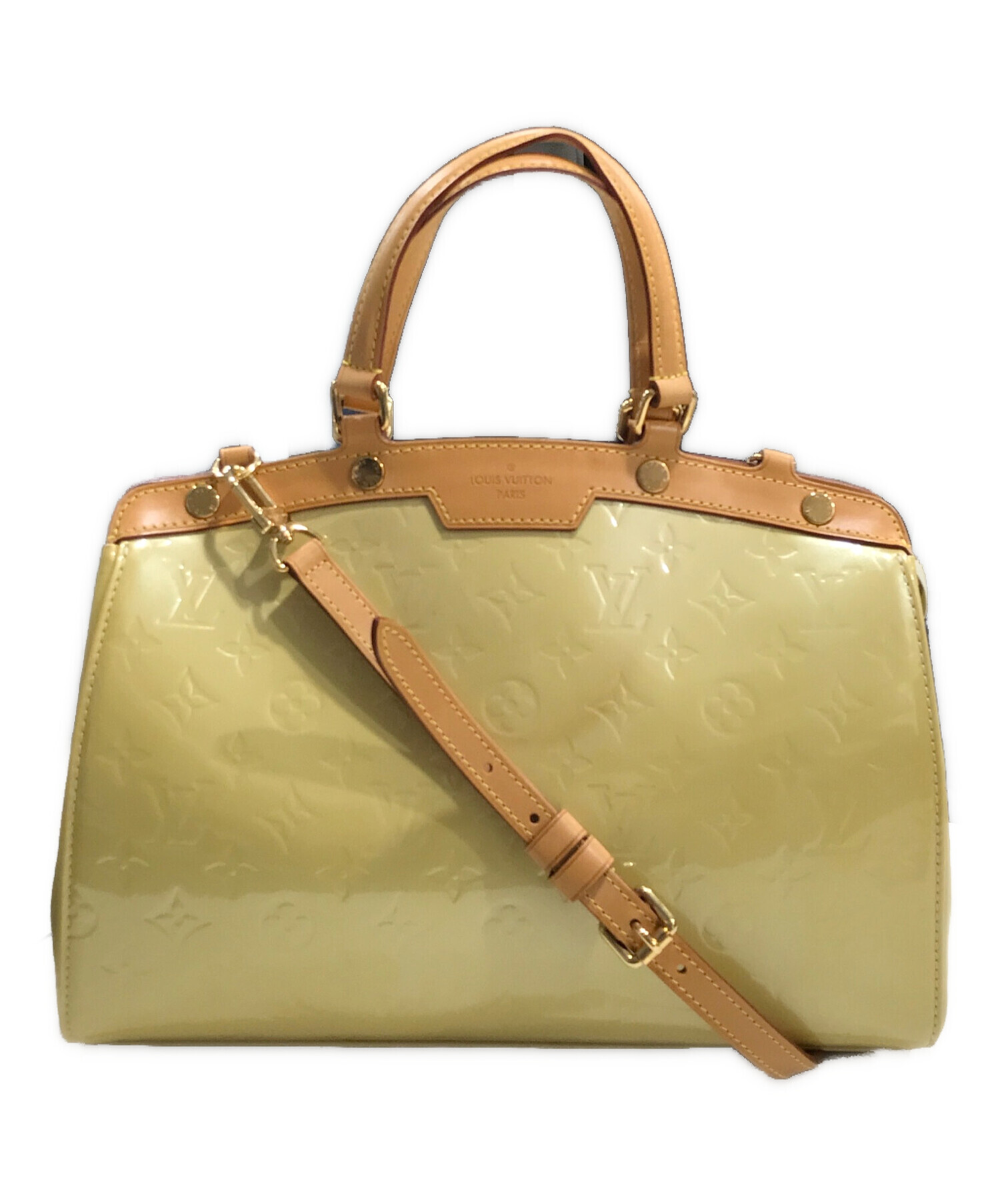 ルイヴィトン 2wayショルダーバッグ ベージュ 中古・古着通販】LOUIS VUITTON (ルイ ヴィトン) 2WAYショルダーバッグ