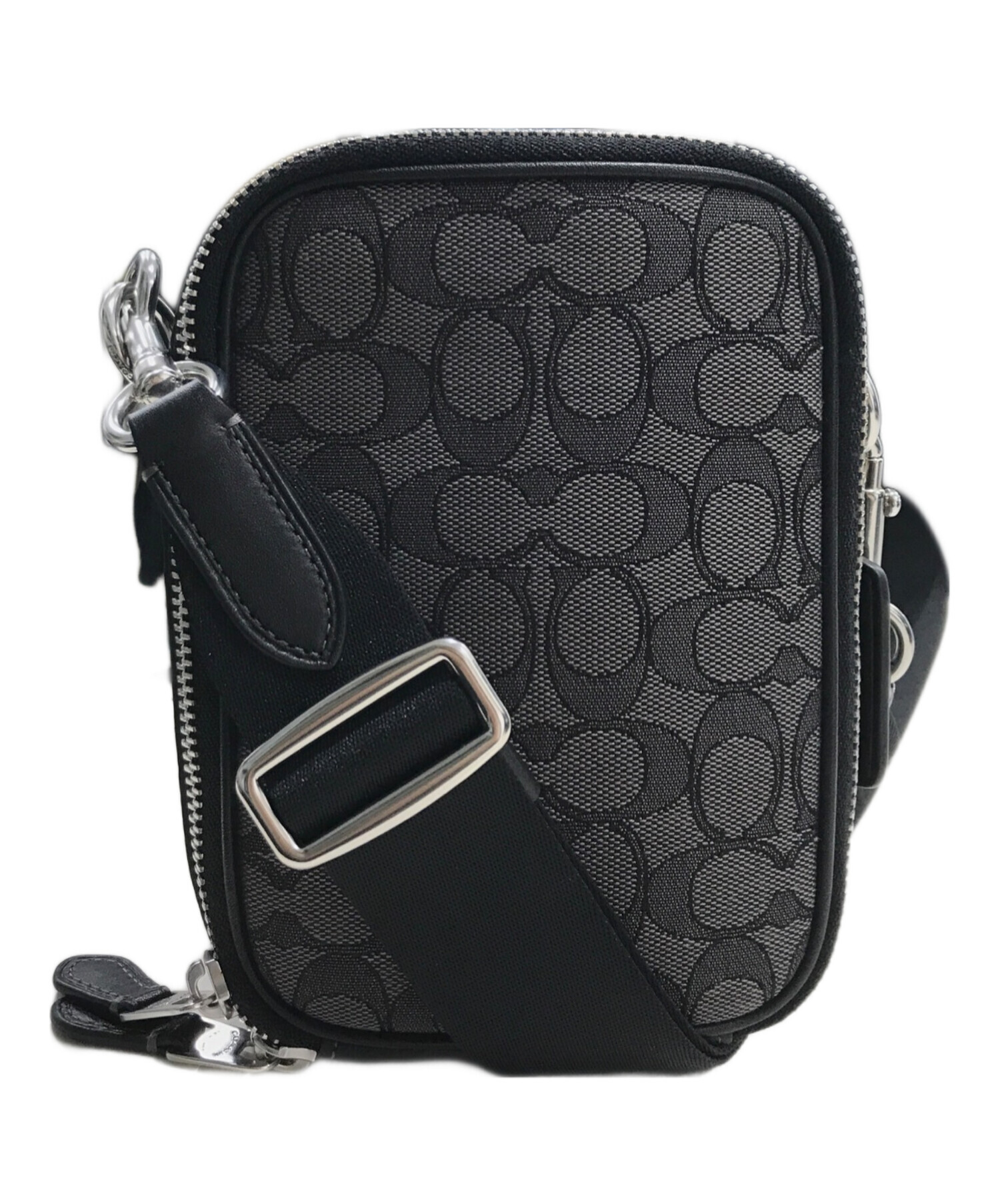 中古・古着通販】COACH (コーチ) ショルダーバッグ グレー｜ブランド 