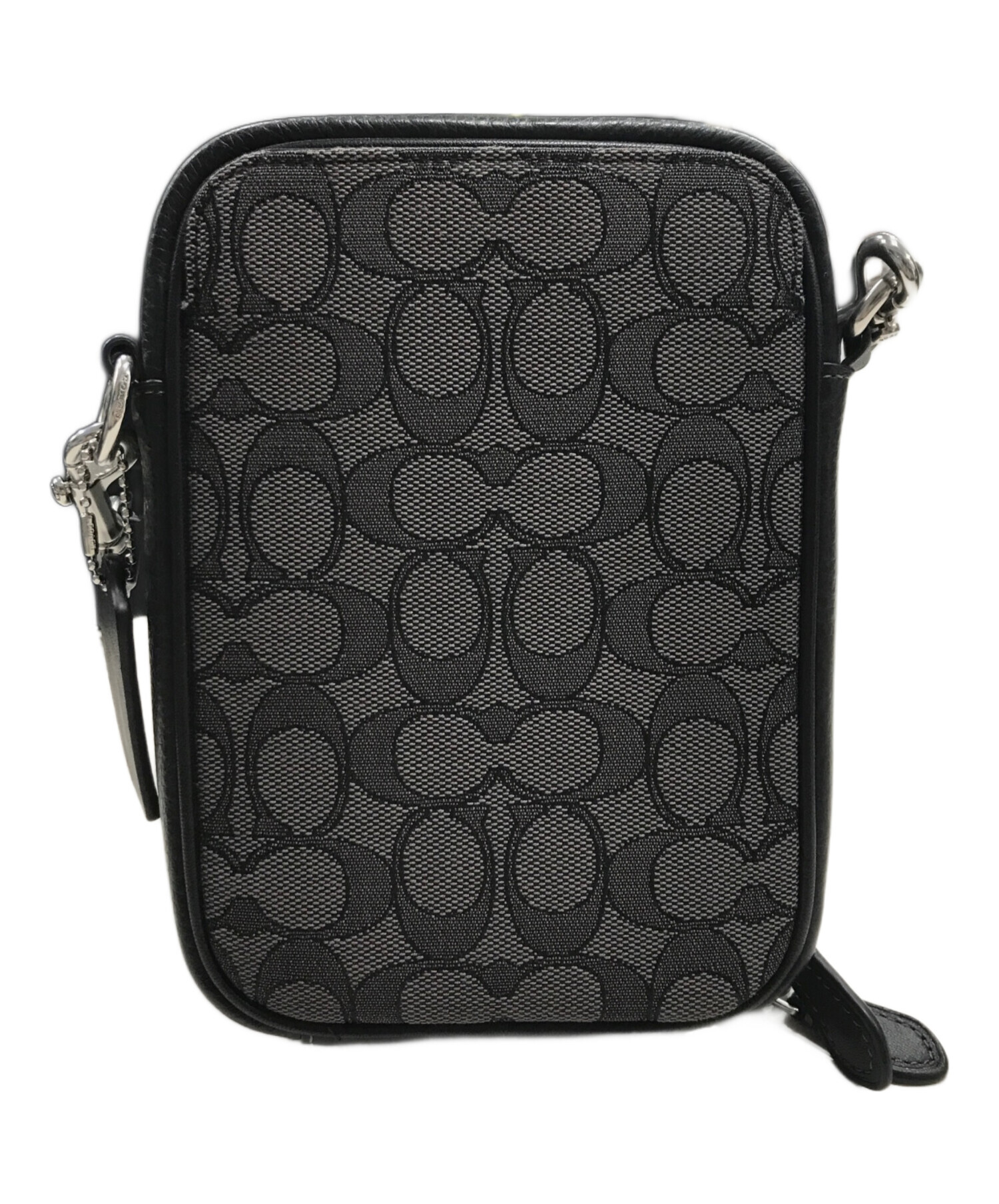 COACH ダークグレー ショルダーバッグ 中古・古着通販】COACH (コーチ) ショルダーバッグ グレー｜ブランド