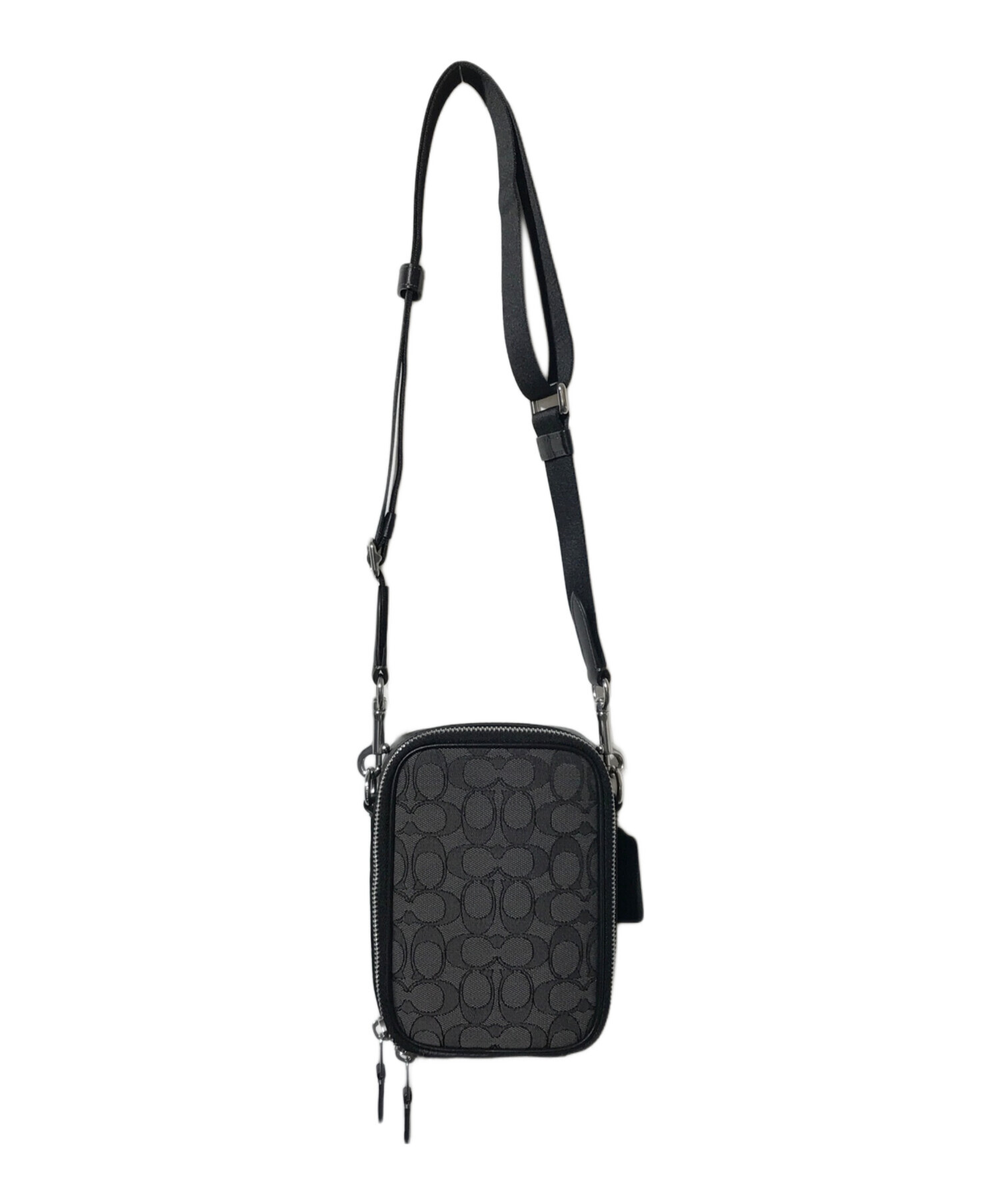 中古・古着通販】COACH (コーチ) ショルダーバッグ グレー｜ブランド