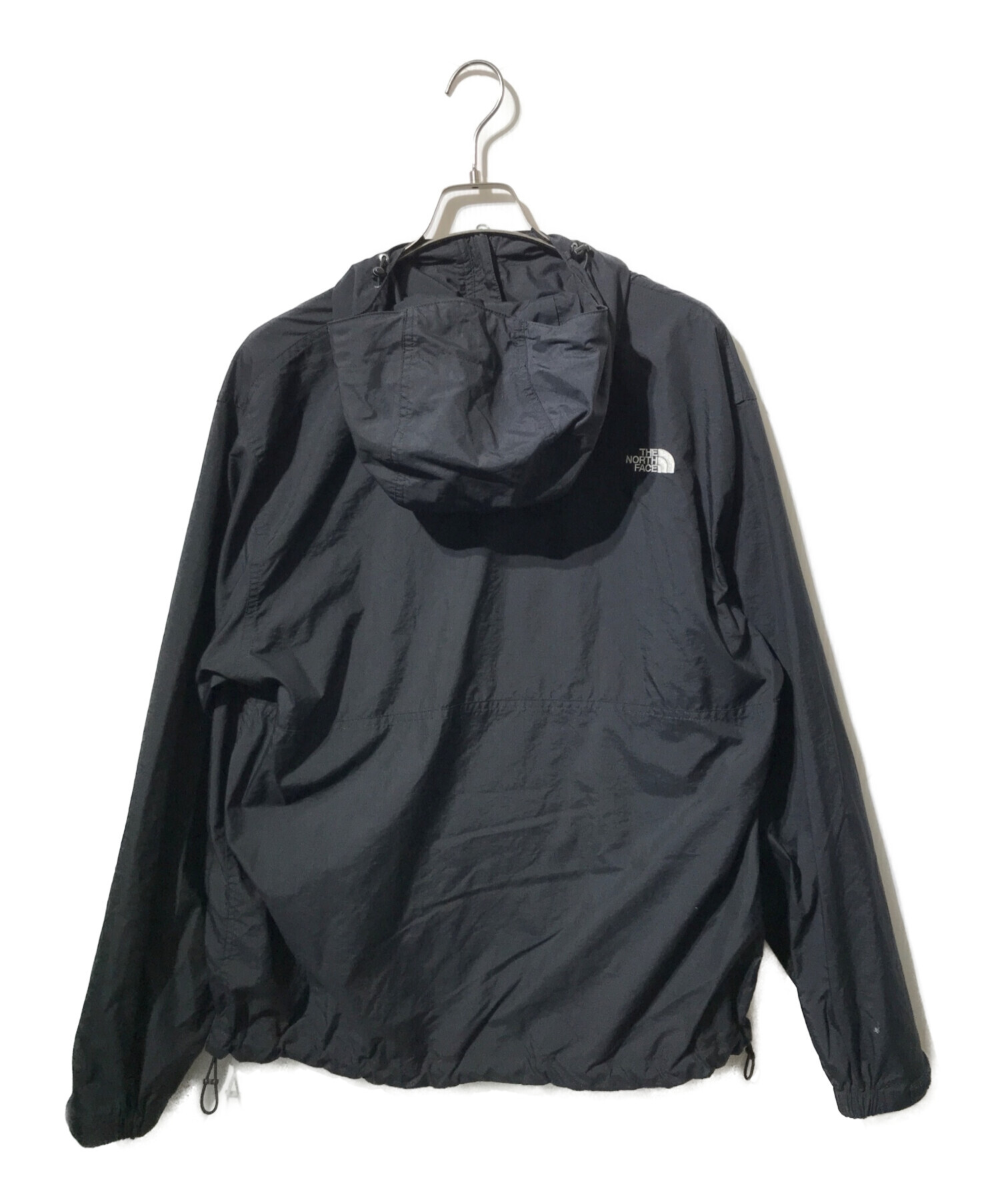 ノースフェイス アノラック マウンテンパーカー Lサイズ 古着 ブラック 中古・古着通販】THE NORTH FACE (ザ ノース フェイス) コンパクト