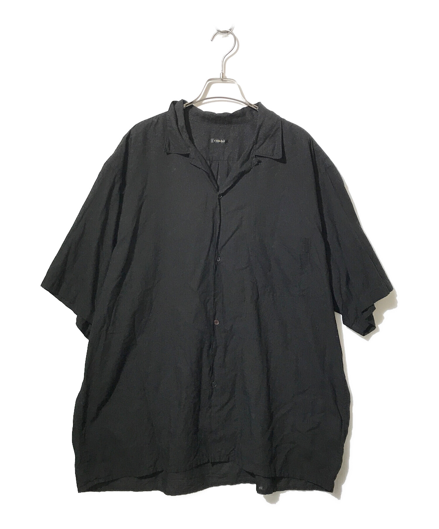 中古・古着通販】COMOLI (コモリ) KHADIコットン 半袖オープンカラー