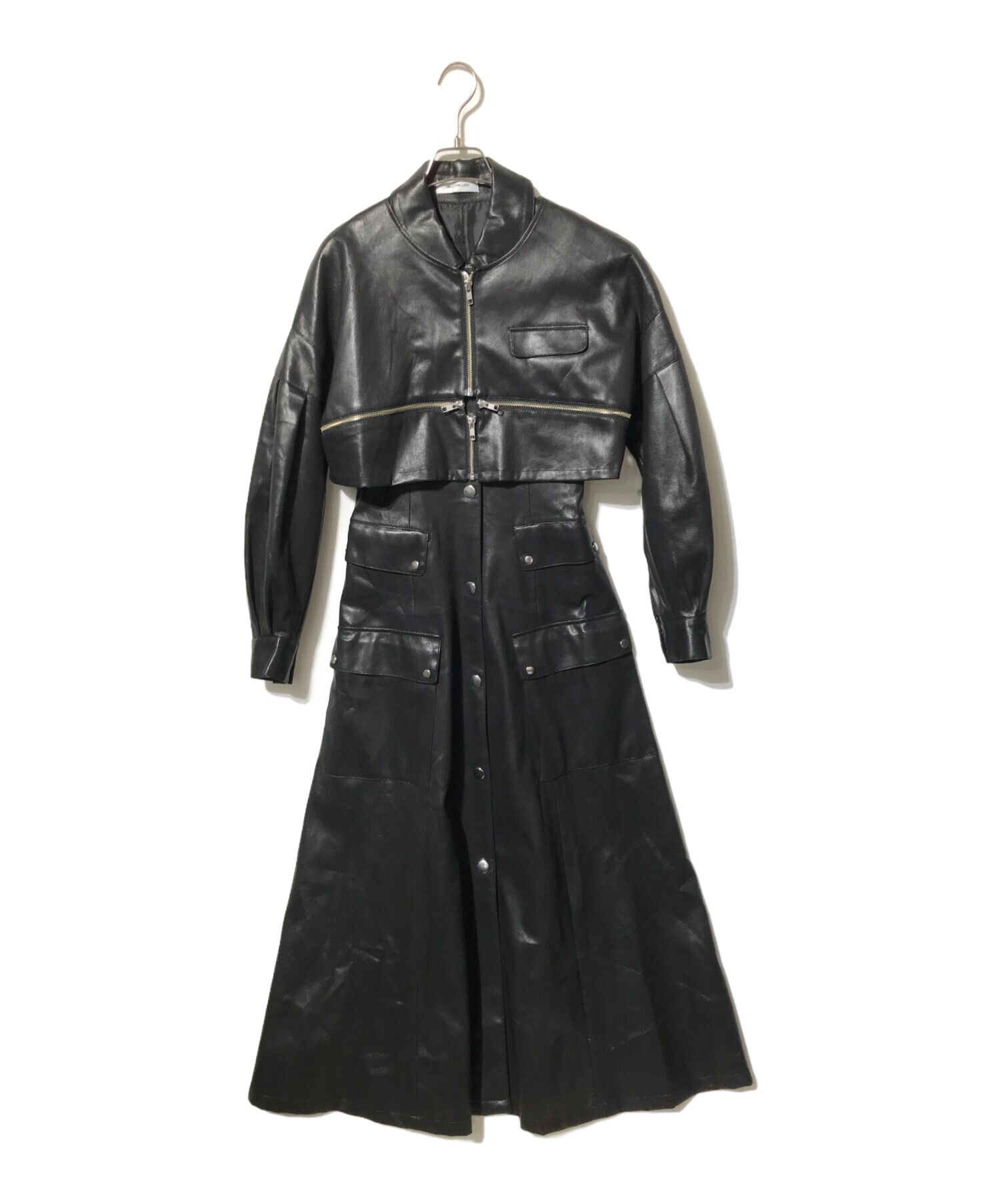 中古・古着通販】melt the lady (メルトザレディ) チェーンレザー 