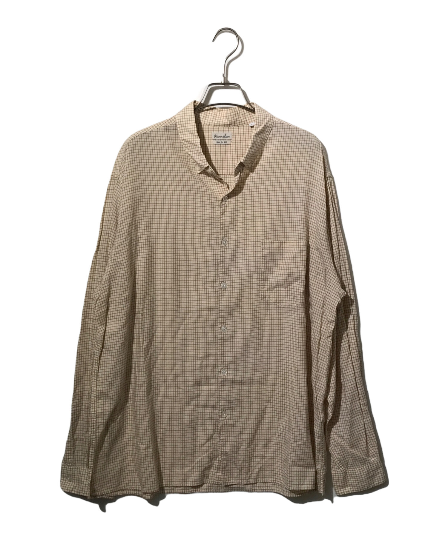 中古・古着通販】STEVEN ALAN (スティーブンアラン) GRAPH CHECK BOX