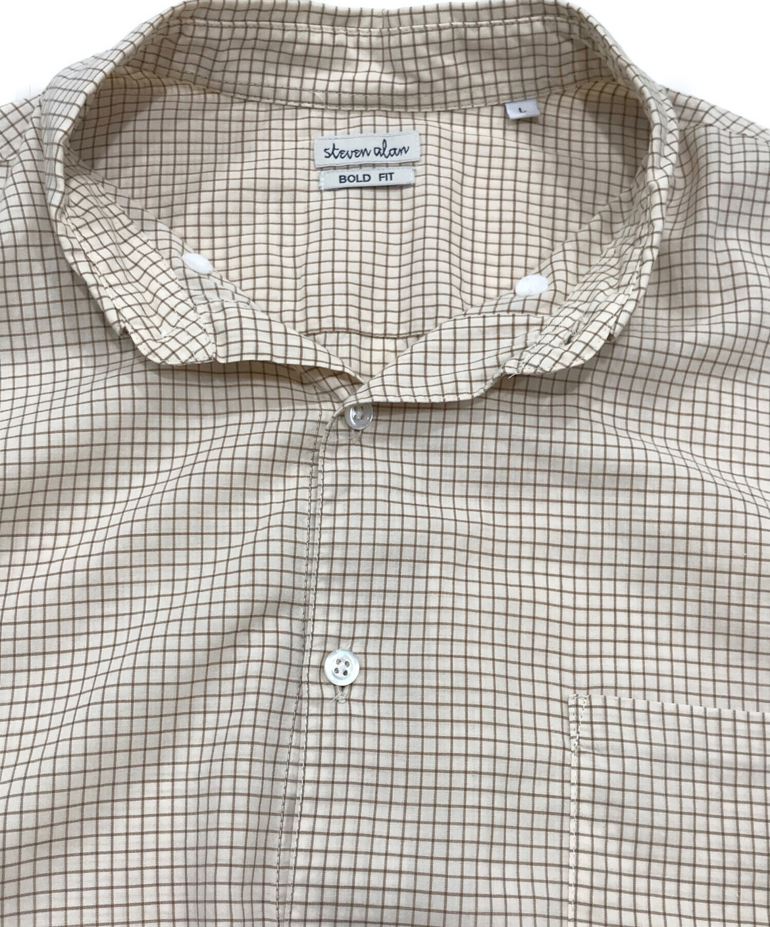 中古・古着通販】STEVEN ALAN (スティーブンアラン) GRAPH CHECK BOX