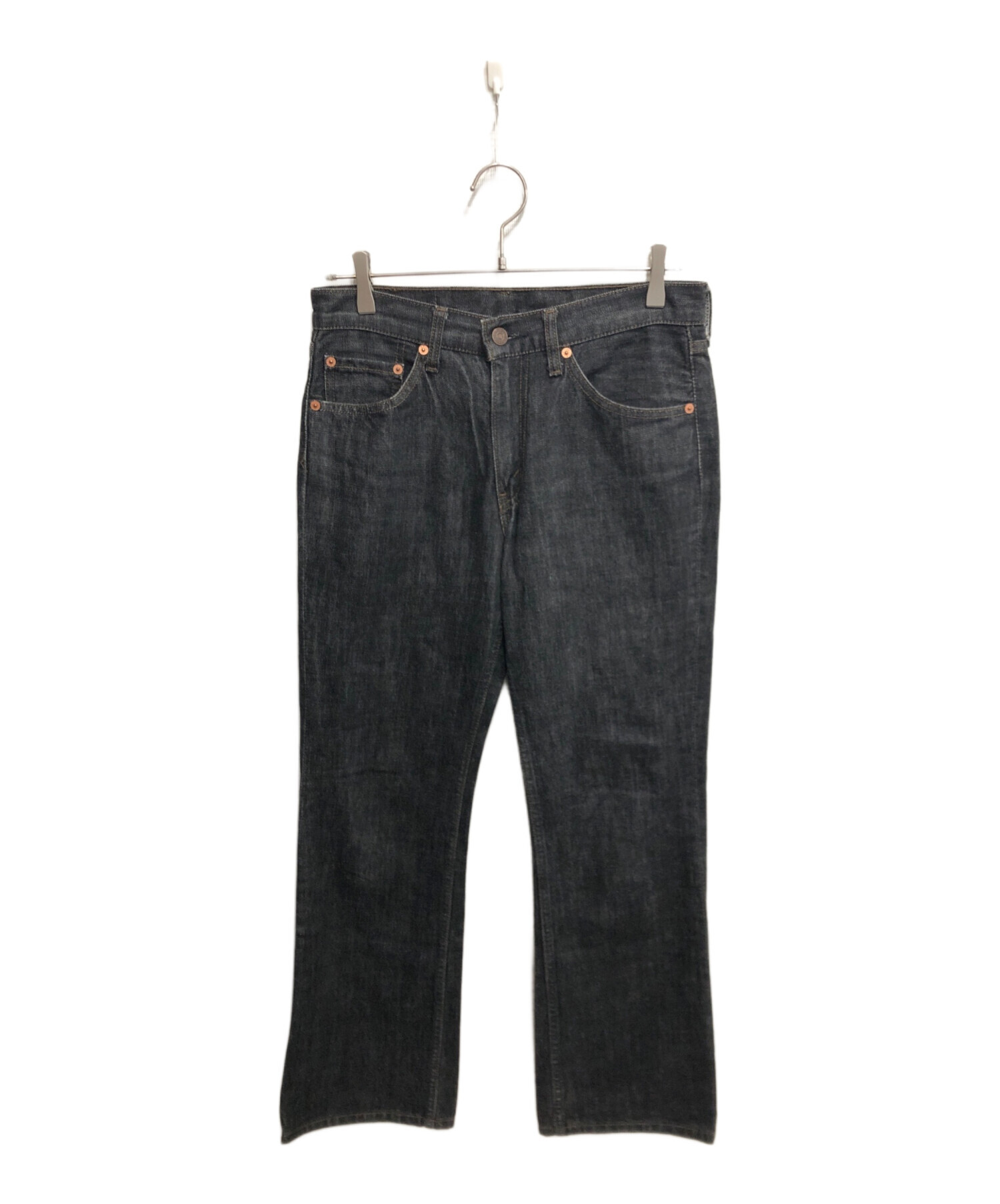 希少　リーバイス517 ブラック　w30 L33 フレアデニム　フレアパンツ 中古・古着通販】LEVI'S (リーバイス) 517デニムパンツ ブラック