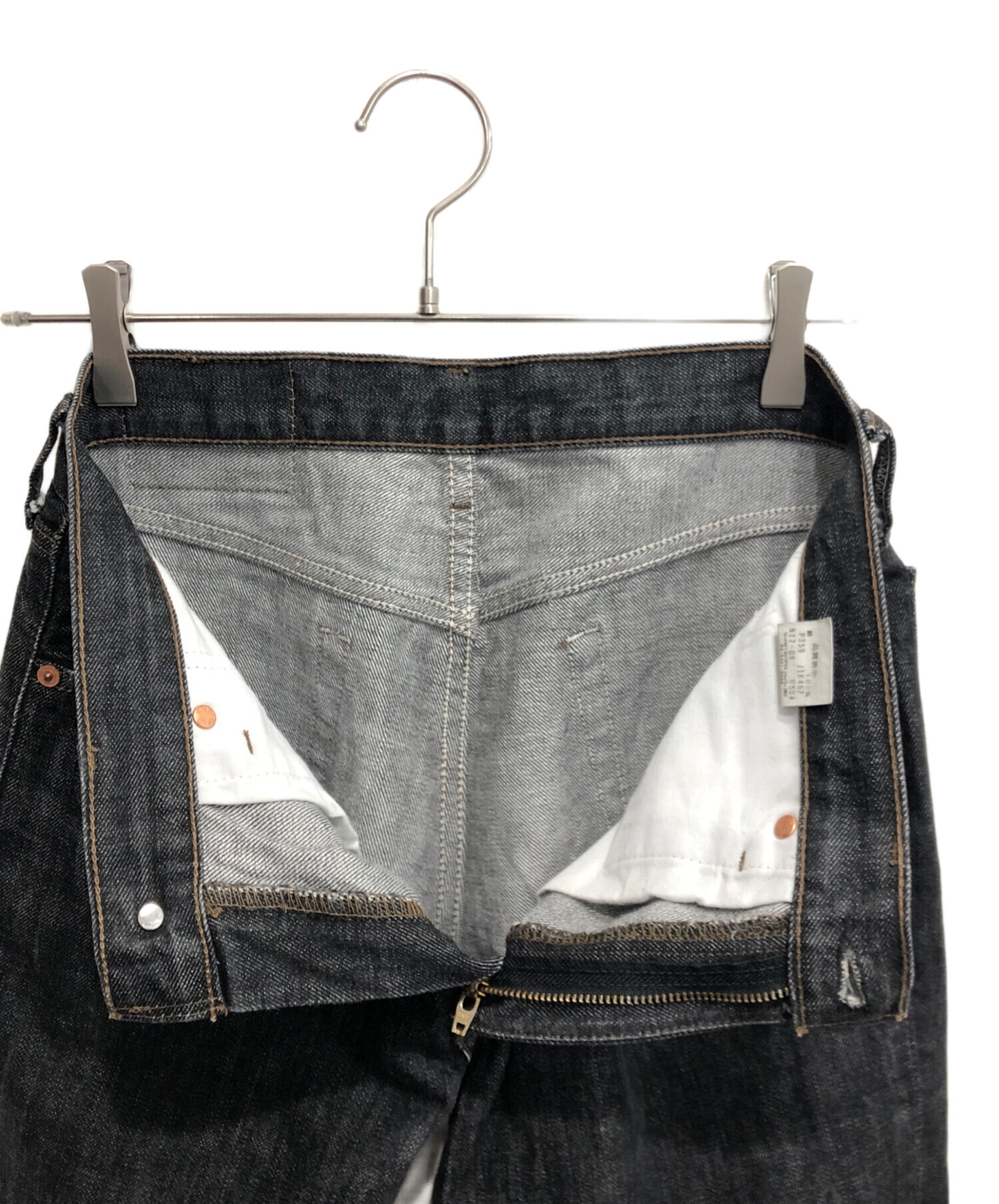 中古・古着通販】LEVI'S (リーバイス) 517デニムパンツ ブラック