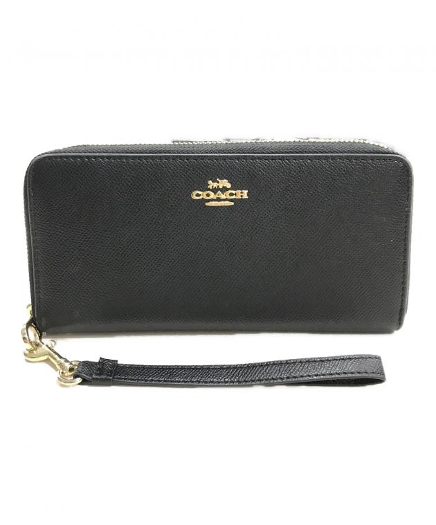 暖トツ ロング (中古) 中古・古着通販】COACH (コーチ) ロング ジップ アラウンド ウォレット