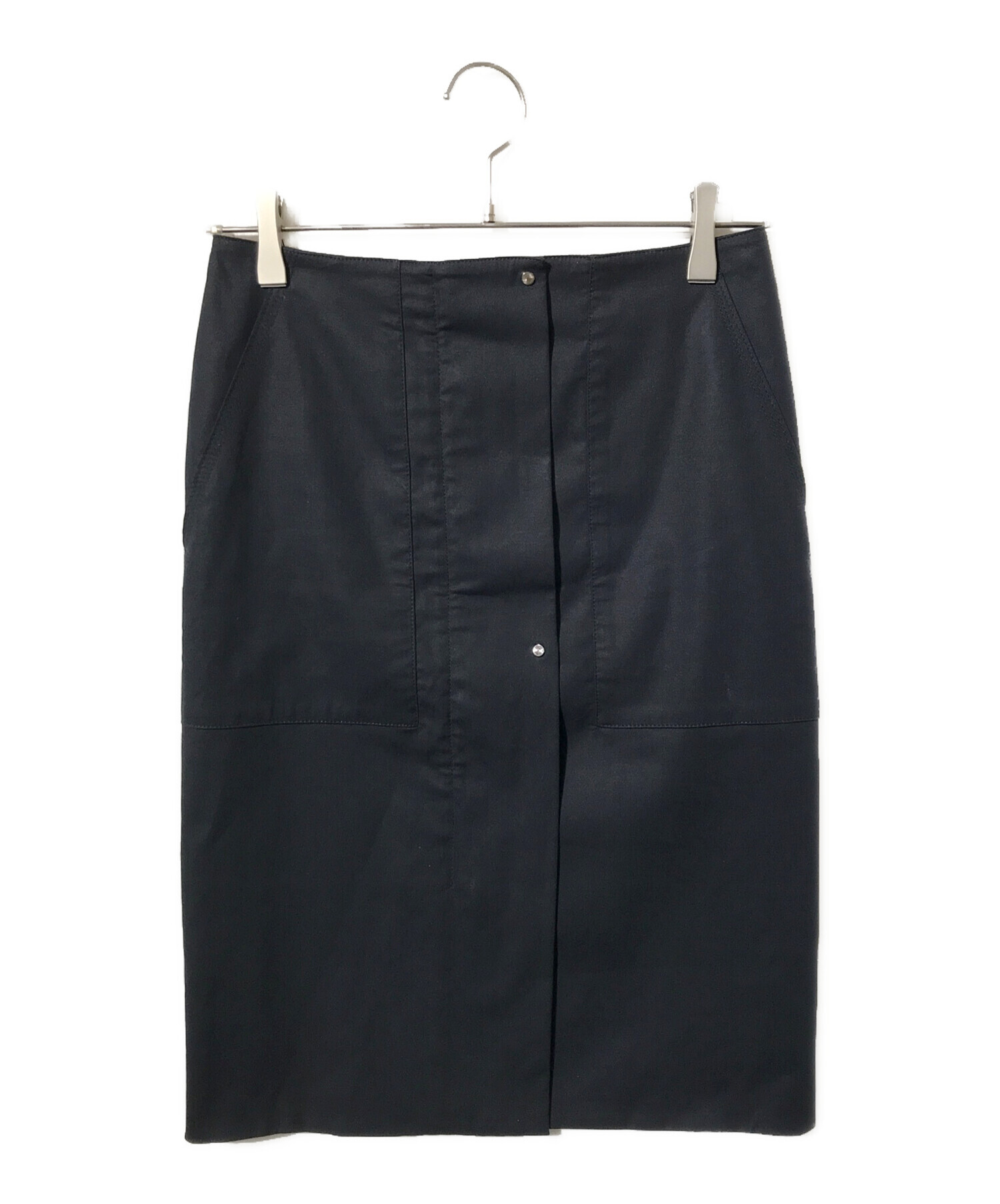 中古・古着通販】HERMES (エルメス) ジップ比翼タイトスカート