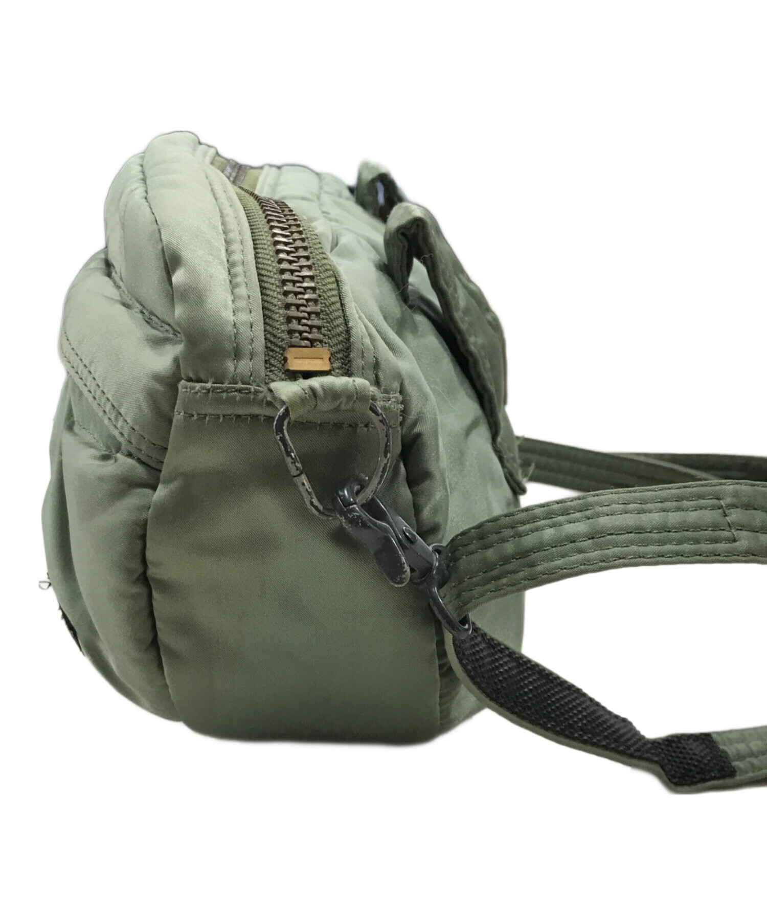 中古・古着通販】PORTER (ポーター) ショルダーバッグ カーキ
