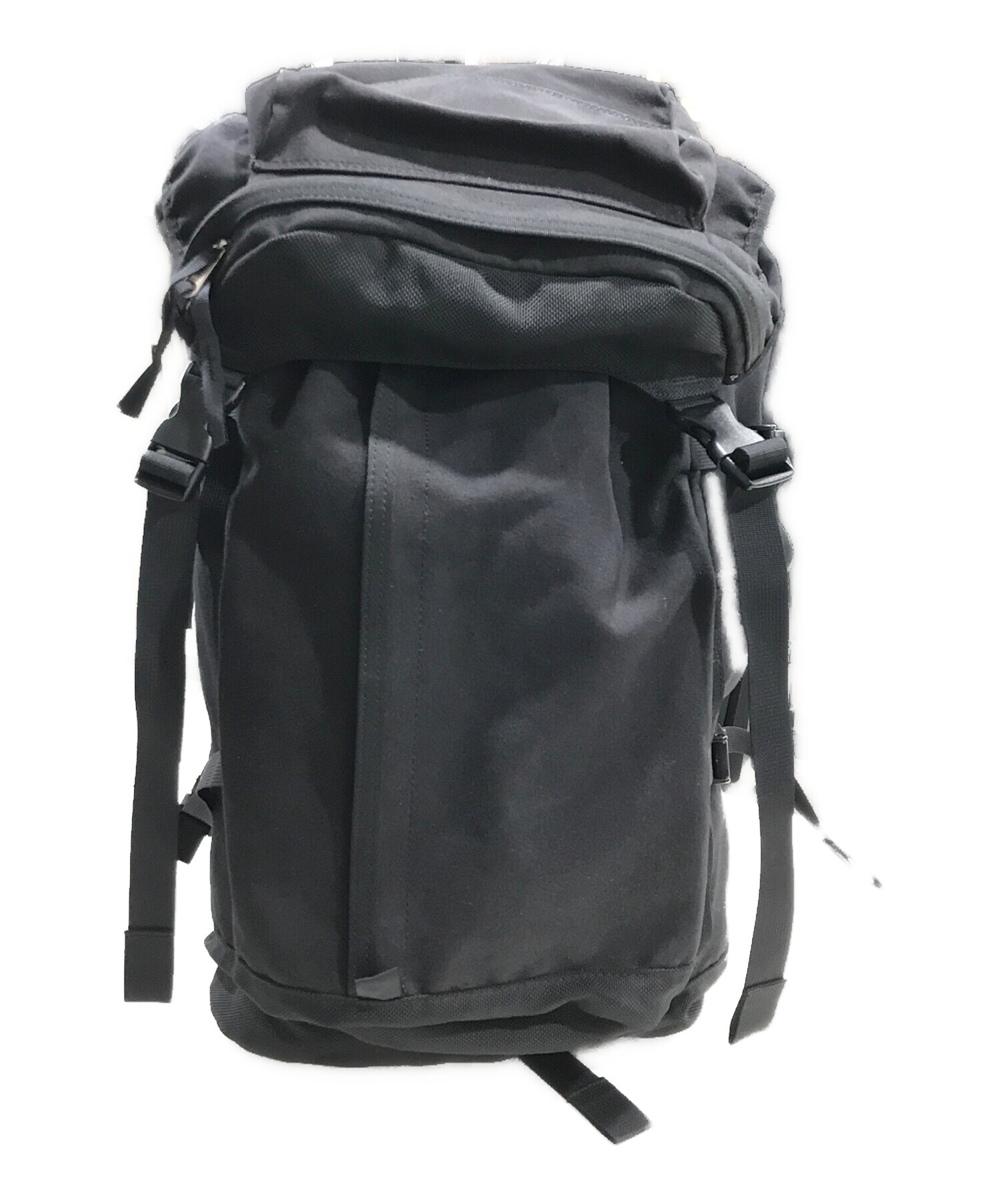PORTER CORNER リュックサック バックパック ブラック 未使用級 中古・古着通販】PORTER (ポーター) CORNER リュック ブラック