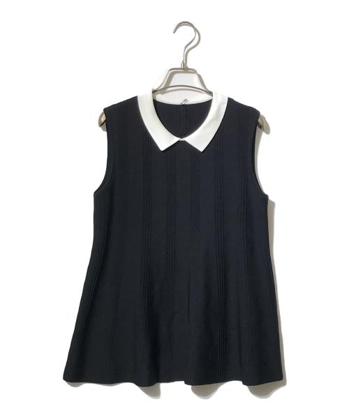 PoI ポィ ベスト F 黒 【古着】【中古】 中古・古着通販】FOXEY (フォクシー) Knit Top “Primadonna ブラック