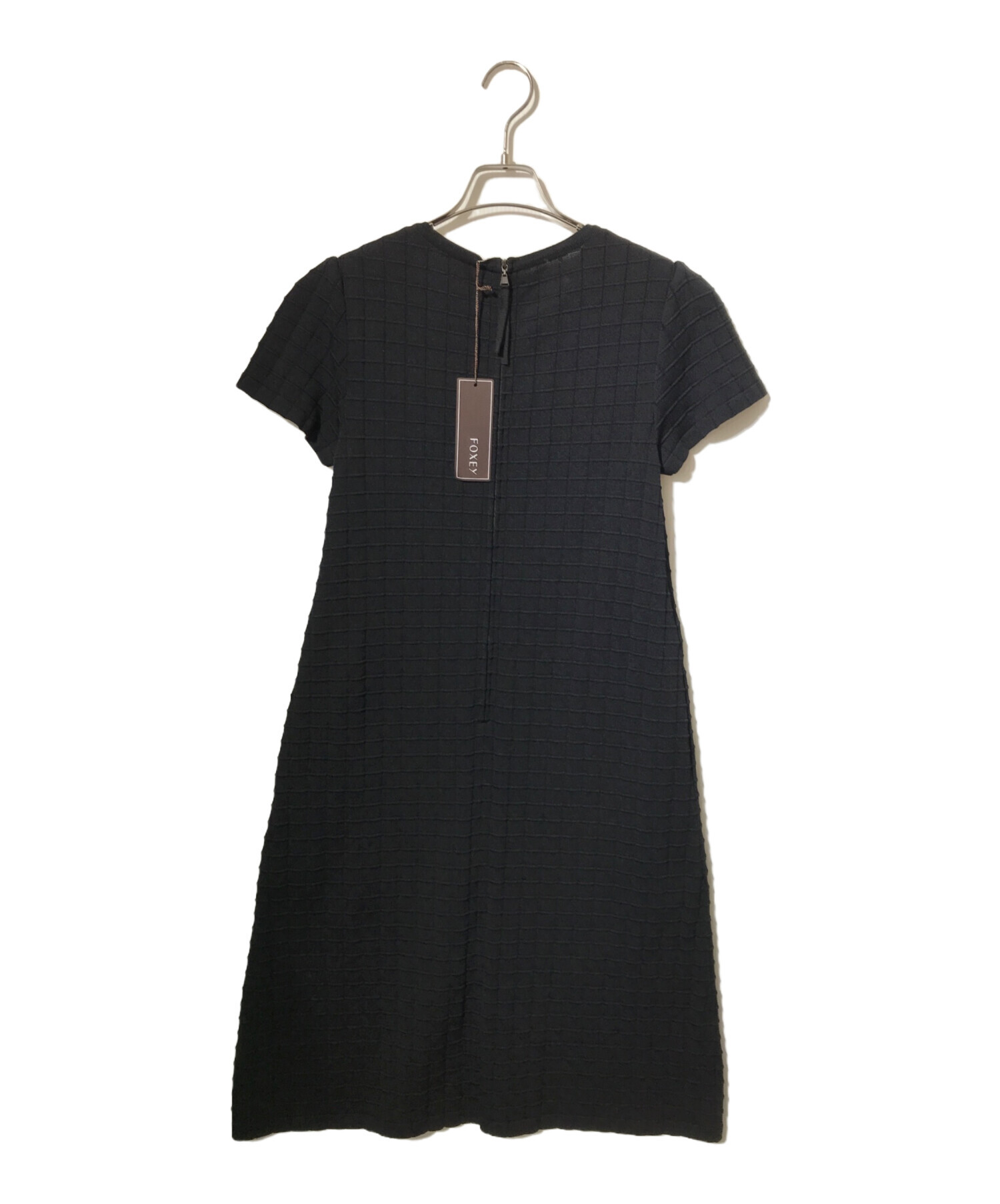 美品　定価10万　FOXEY Modernity　モダニティ　25年モデル　黒 中古・古着通販】FOXEY (フォクシー) MODERN GRID ブラック サイズ:38