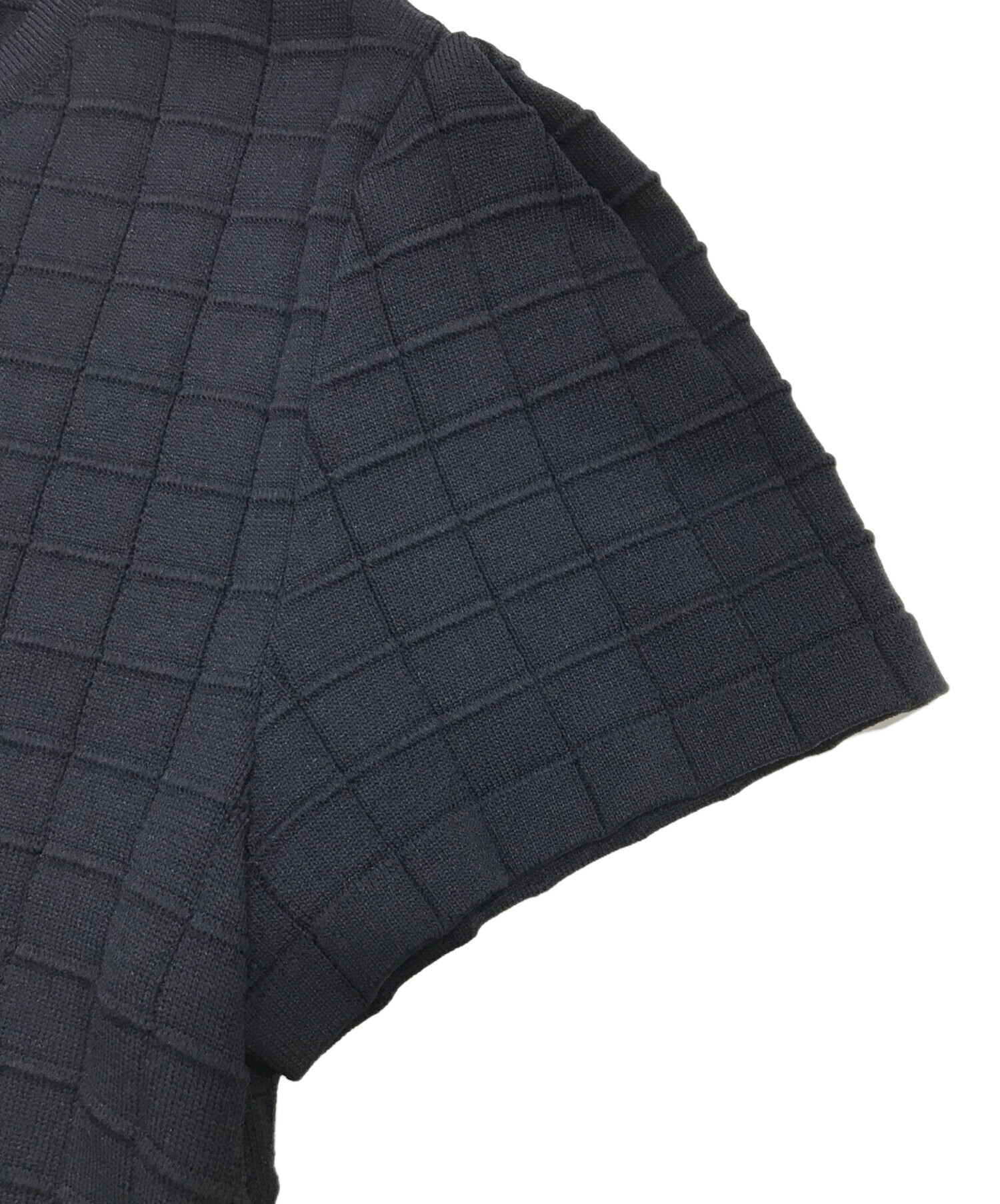 中古・古着通販】FOXEY (フォクシー) MODERN GRID ブラック サイズ:38