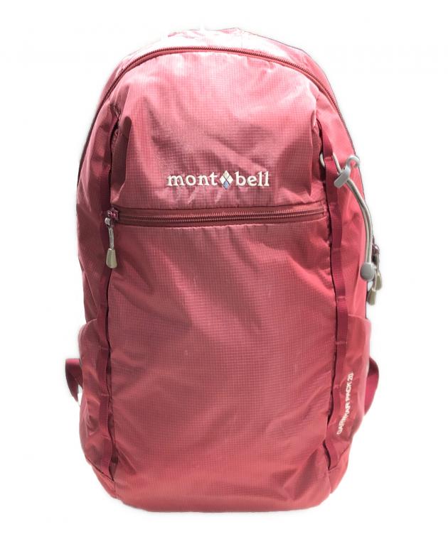 【90s】mont-bellモンベル リュックヴィンテージ ユニセックス 洗濯済 中古・古着通販】mont-bell (モンベル) リュック レッド｜ブランド