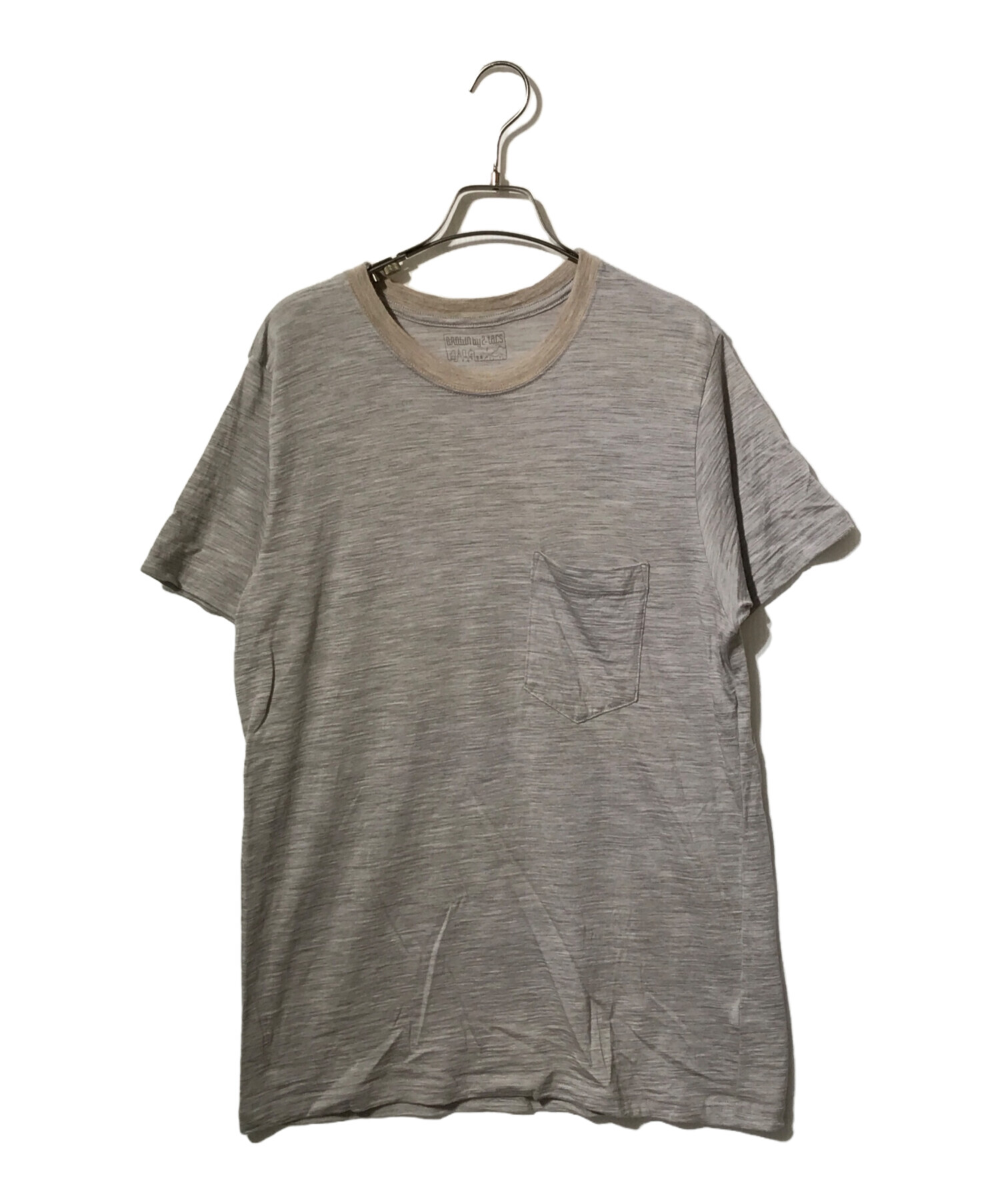 BROWN by 2-tacs ポケットTシャツ 2XL 中古・古着通販】BROWN by 2-tacs (ブラウンバイツータックス