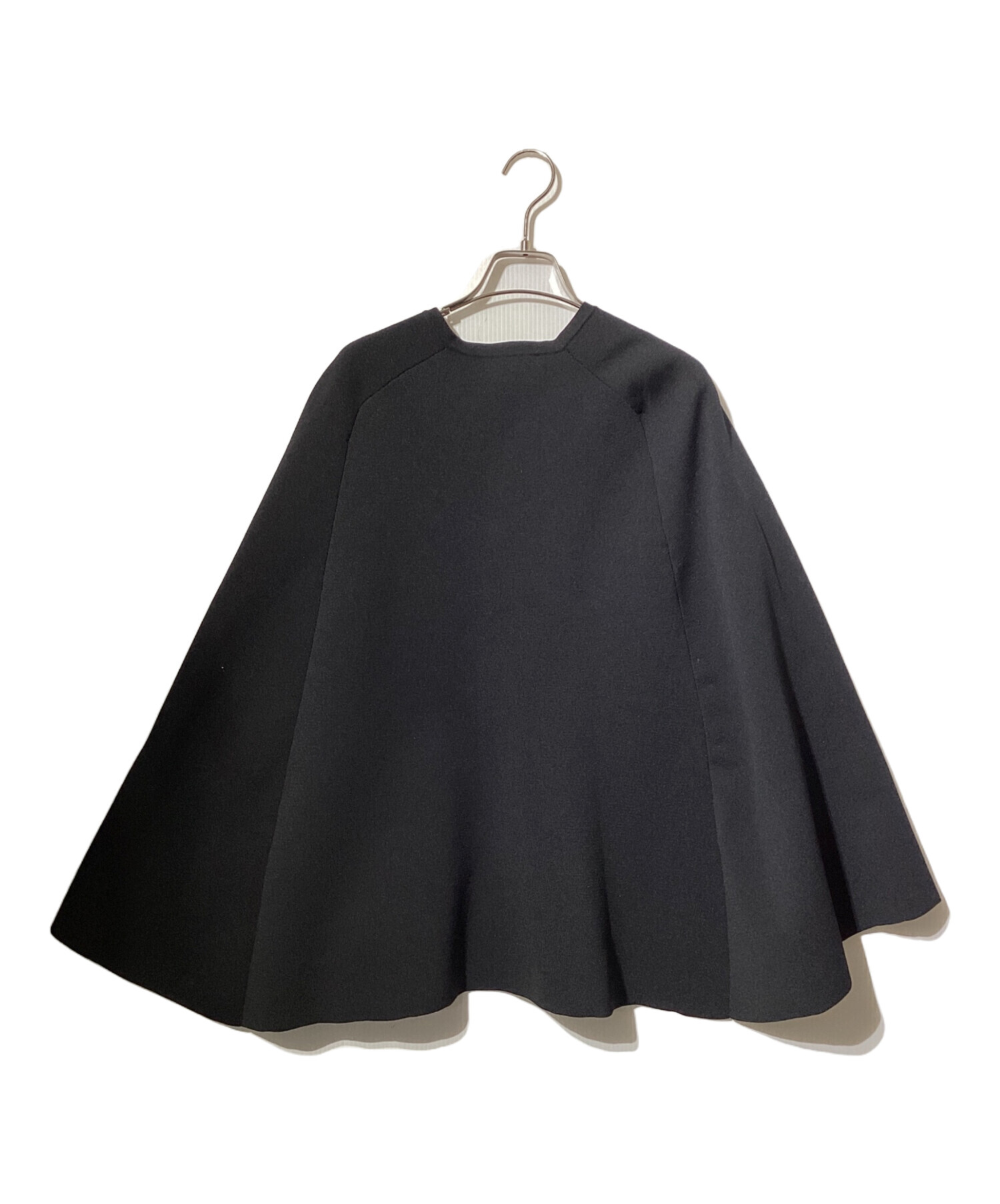新品未使用タグ付　ユナイテッドアローズ ケープカーディガン 黒 中古・古着通販】UNITED ARROWS TOKYO (ユナイテッドアローズ