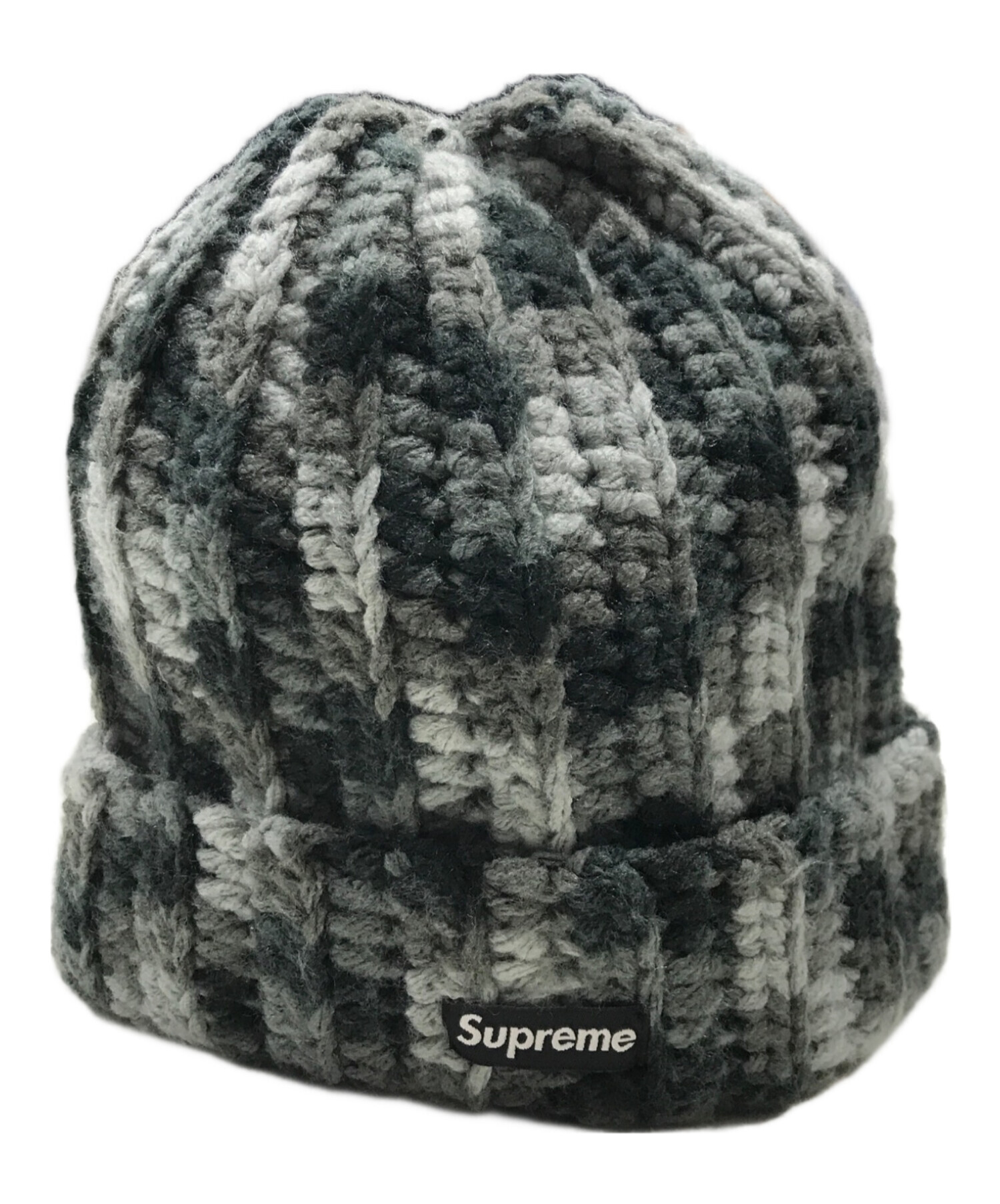 中古・古着通販】SUPREME (シュプリーム) ニット帽/カモフラ柄ニット帽