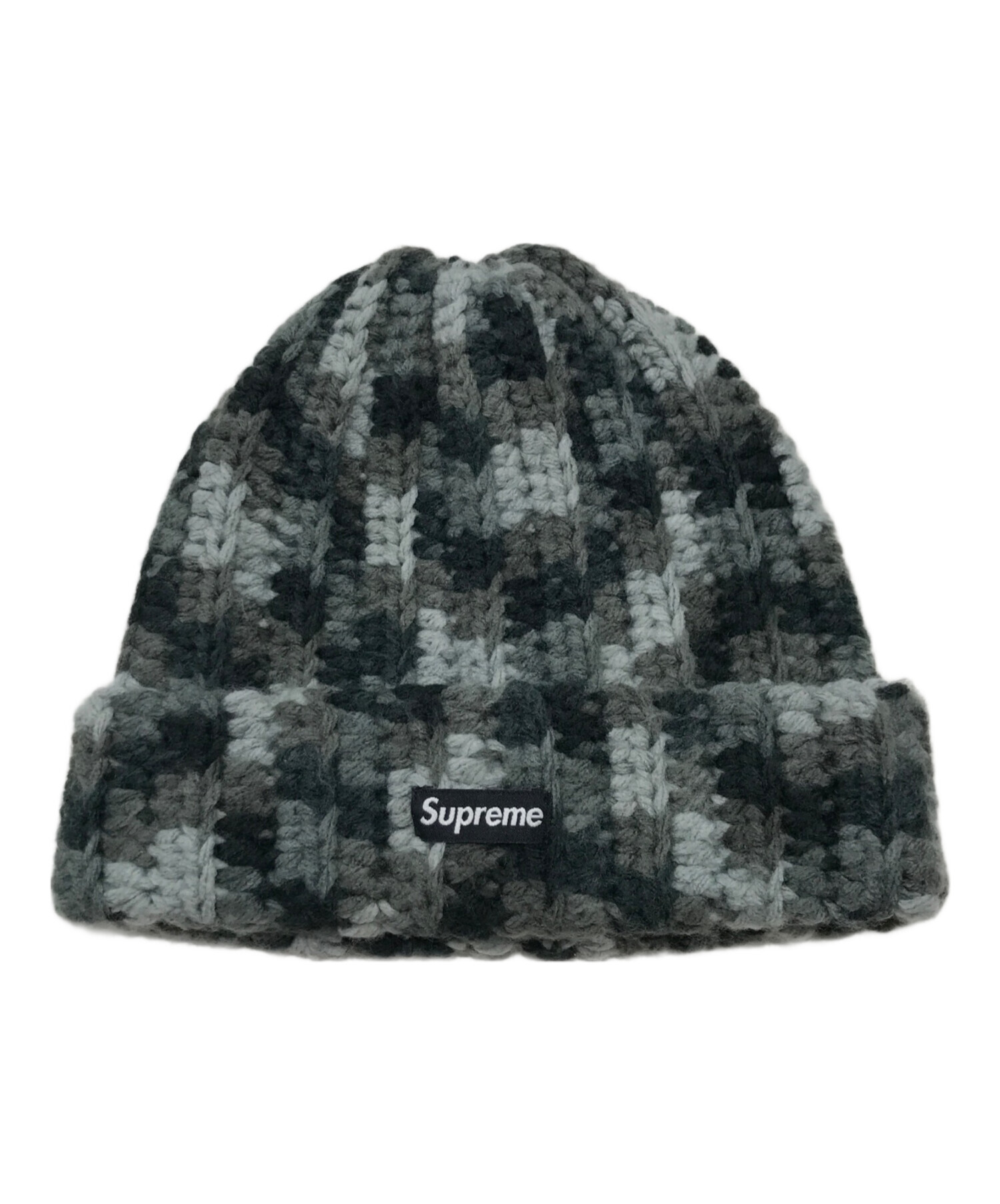 中古・古着通販】SUPREME (シュプリーム) ニット帽/カモフラ柄ニット帽