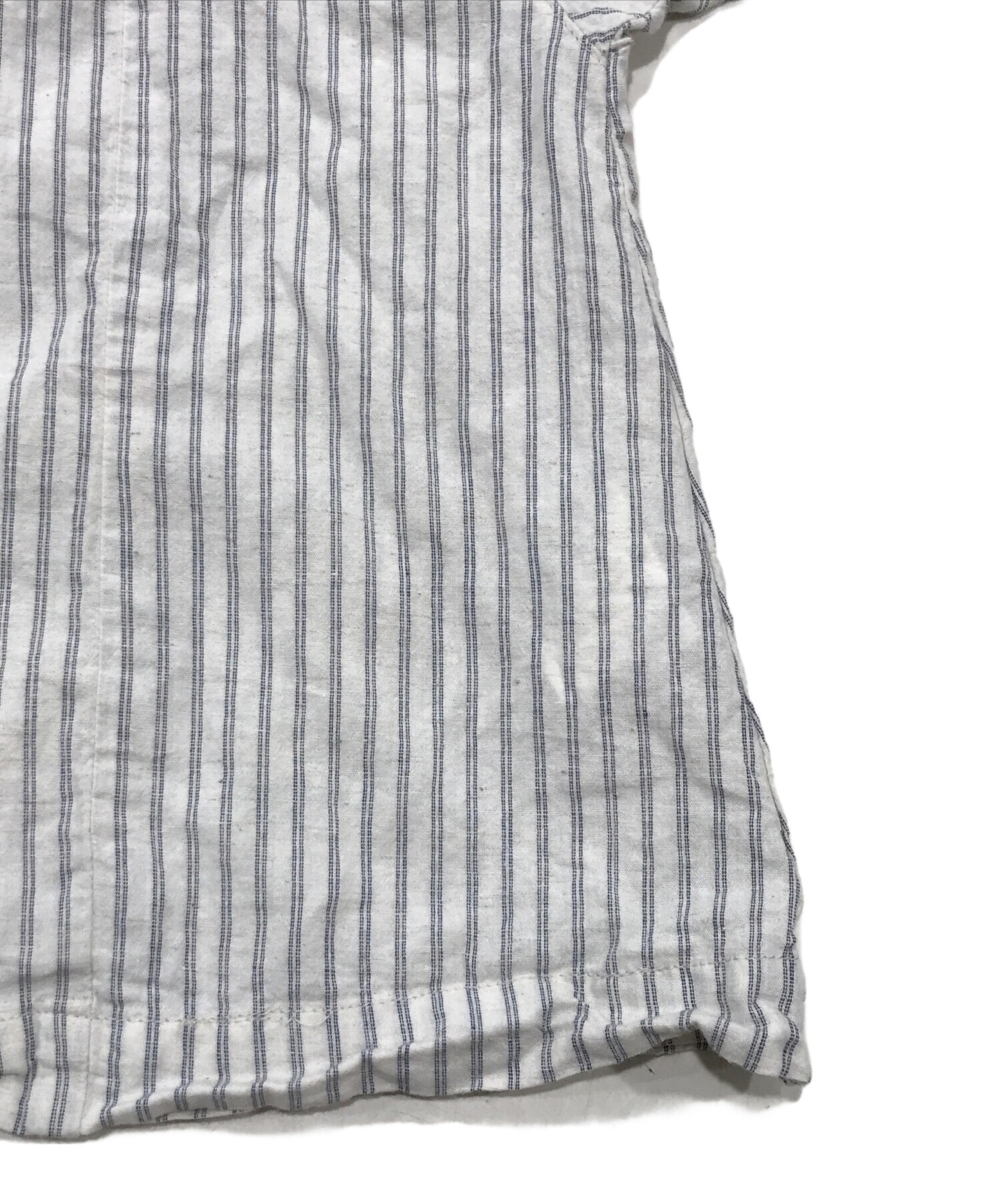 中古・古着通販】nest Robe (ネストローブ) コットンリネンストライプ 