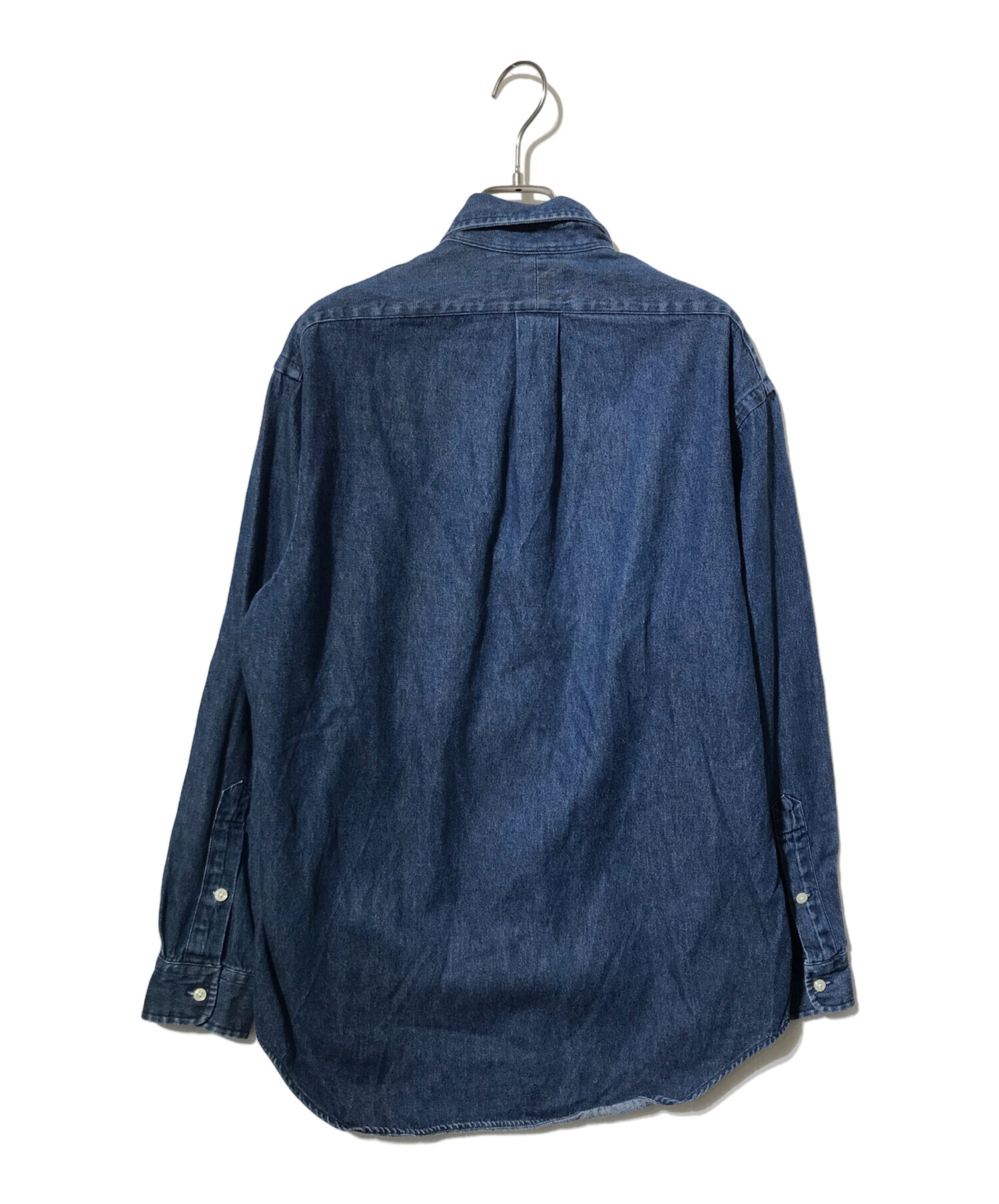 美品✨RALPH LAUREN ラルフローレン デニム シャツ BLAKE 濃紺 中古・古着通販】RALPH LAUREN (ラルフローレン) BLAKE デニムシャツ