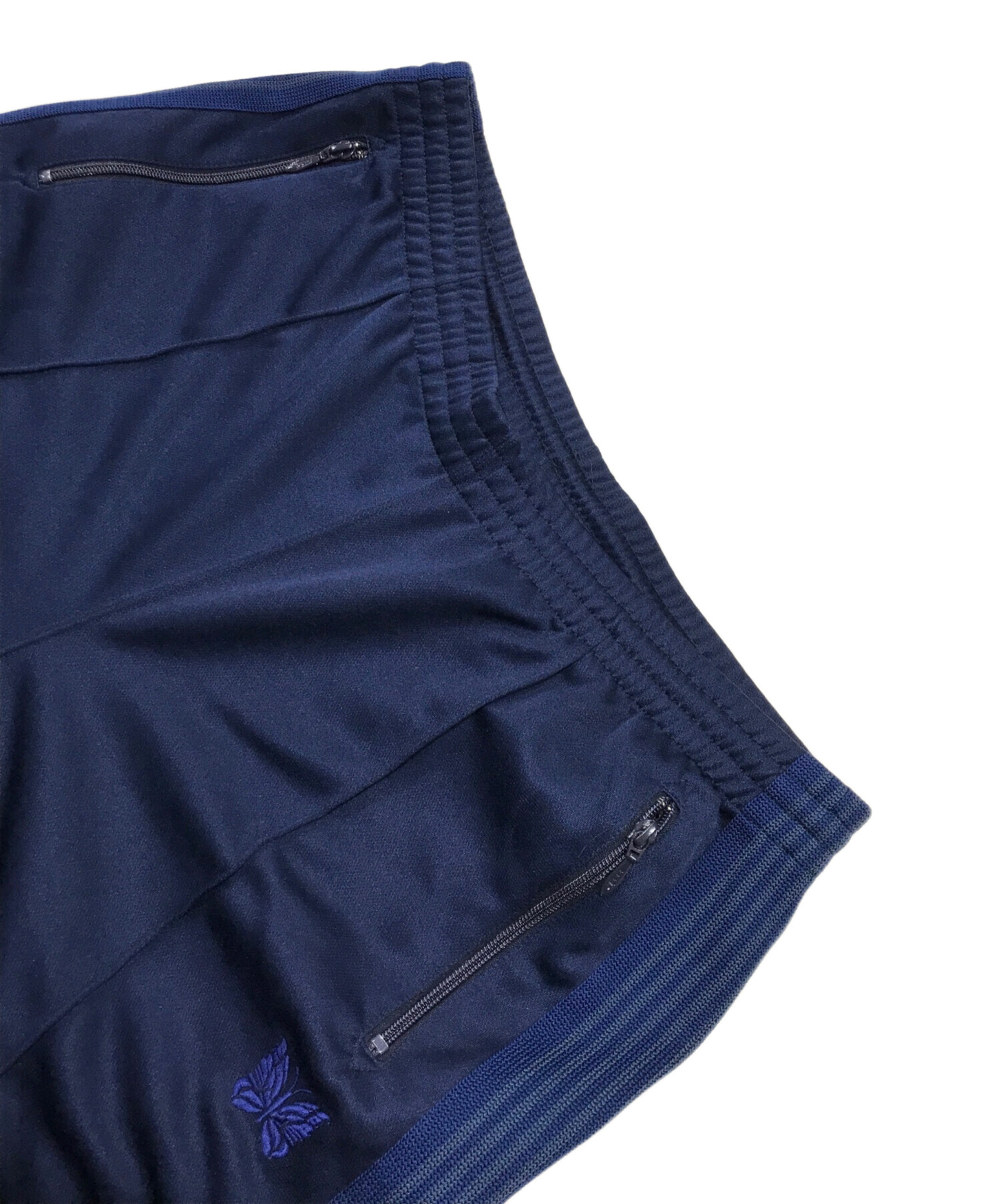 ［すし］needles トラックパンツ　ネイビー 中古・古着通販】Needles (ニードルズ) STUDIOUS (ステュディオス