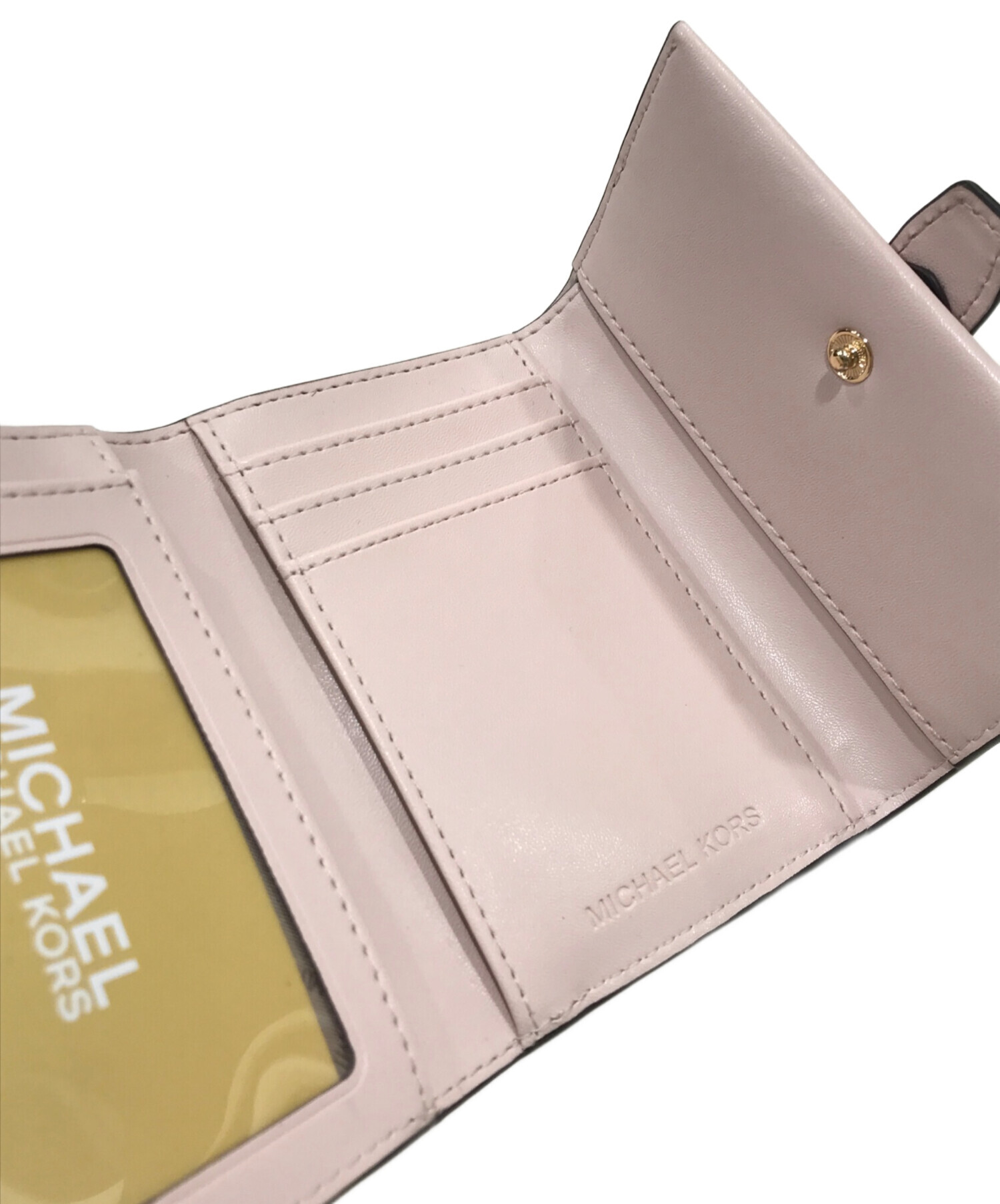 中古・古着通販】MICHAEL KORS (マイケルコース) モノグラム2つ折り