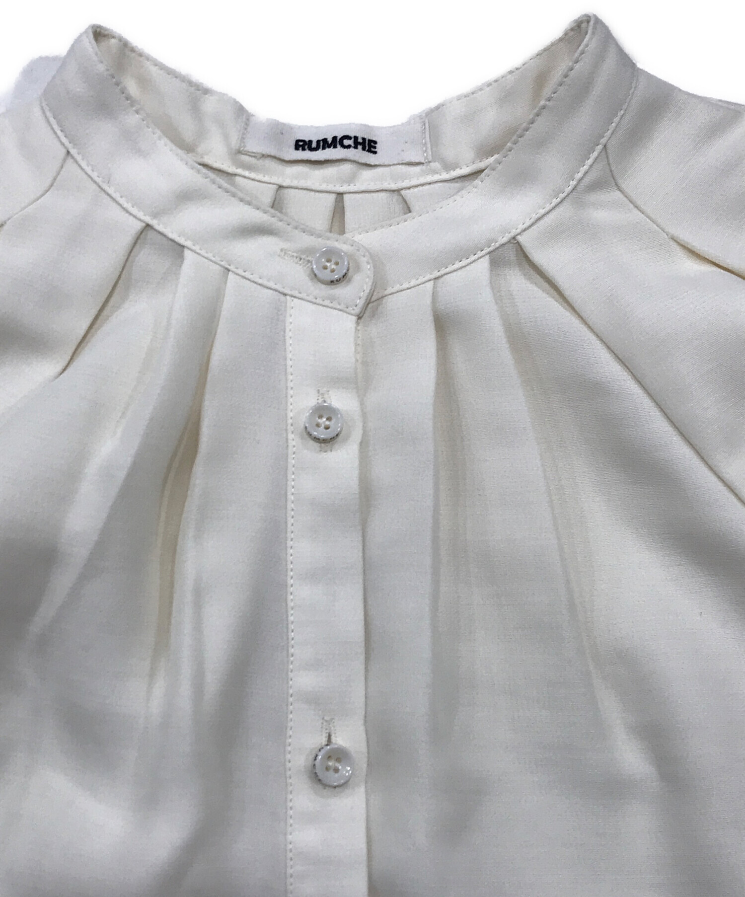中古・古着通販】Rumche (ラムシェ) バルーンスリーブブラウス 