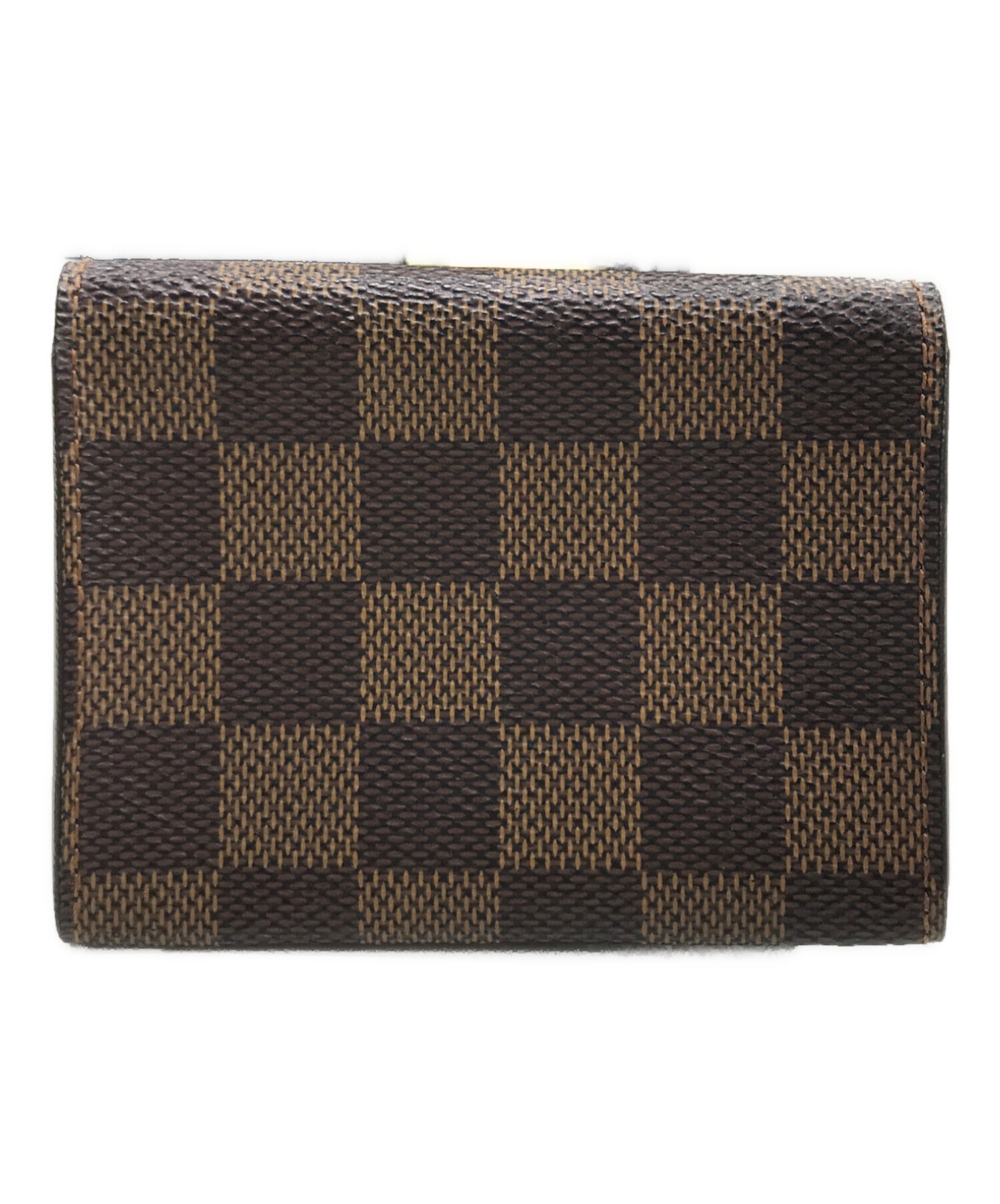 中古・古着通販】LOUIS VUITTON (ルイ ヴィトン) 名刺入れ ブラウン