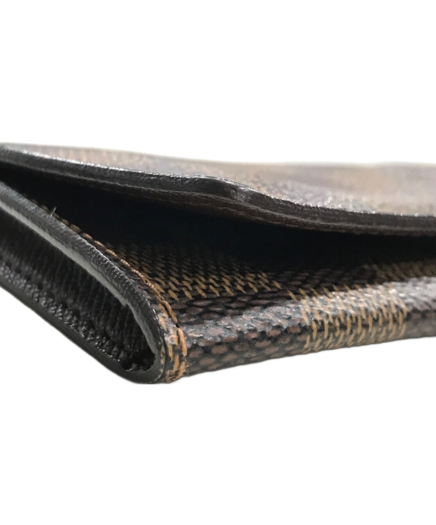 中古・古着通販】LOUIS VUITTON (ルイ ヴィトン) 名刺入れ ブラウン