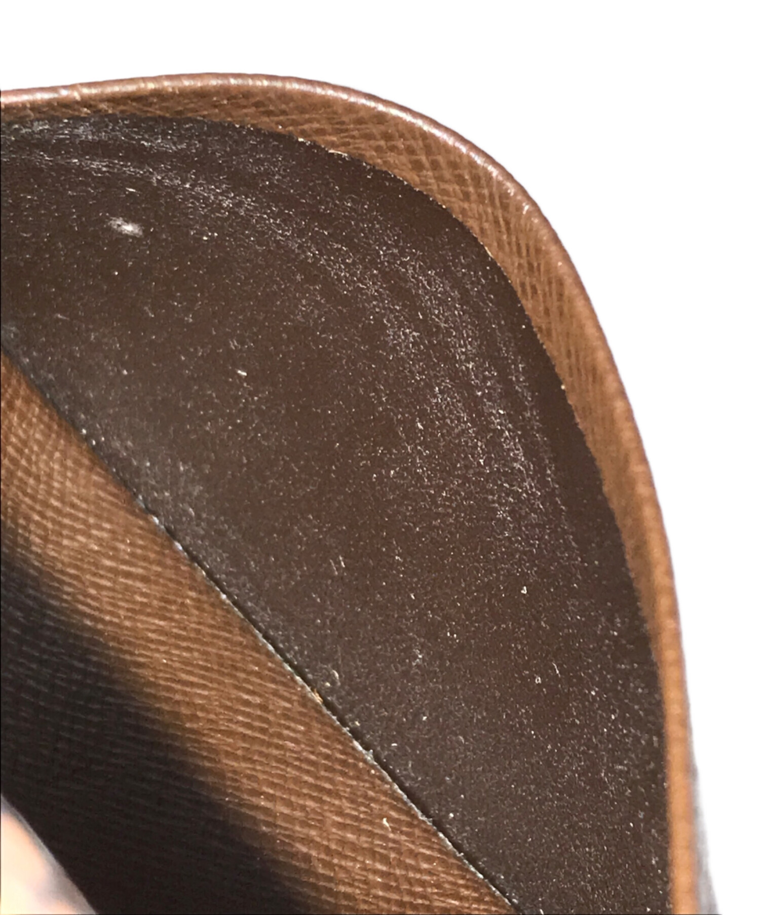 中古・古着通販】LOUIS VUITTON (ルイ ヴィトン) 名刺入れ ブラウン