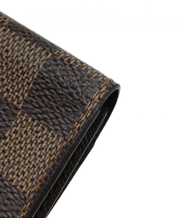 中古・古着通販】LOUIS VUITTON (ルイ ヴィトン) 名刺入れ ブラウン