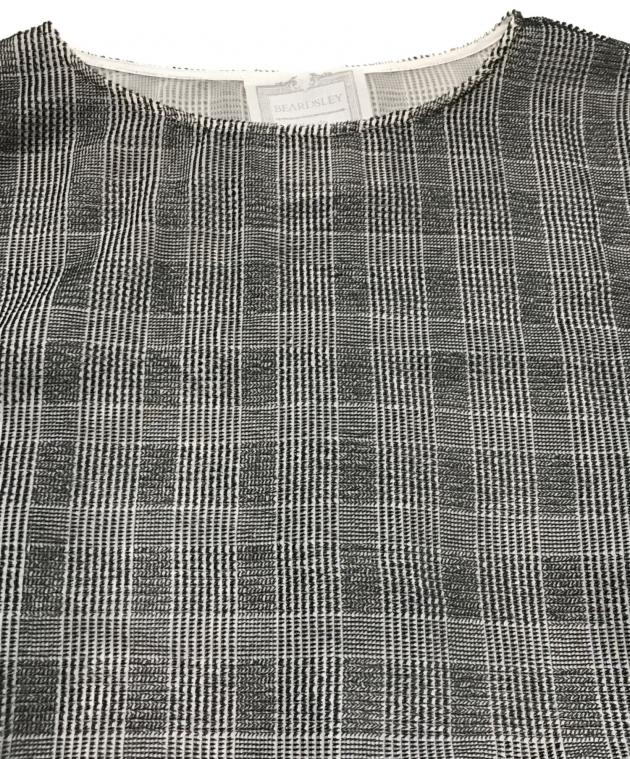 中古・古着通販】BEARDSLEY (ビアズリー) チェック柄シアートップス