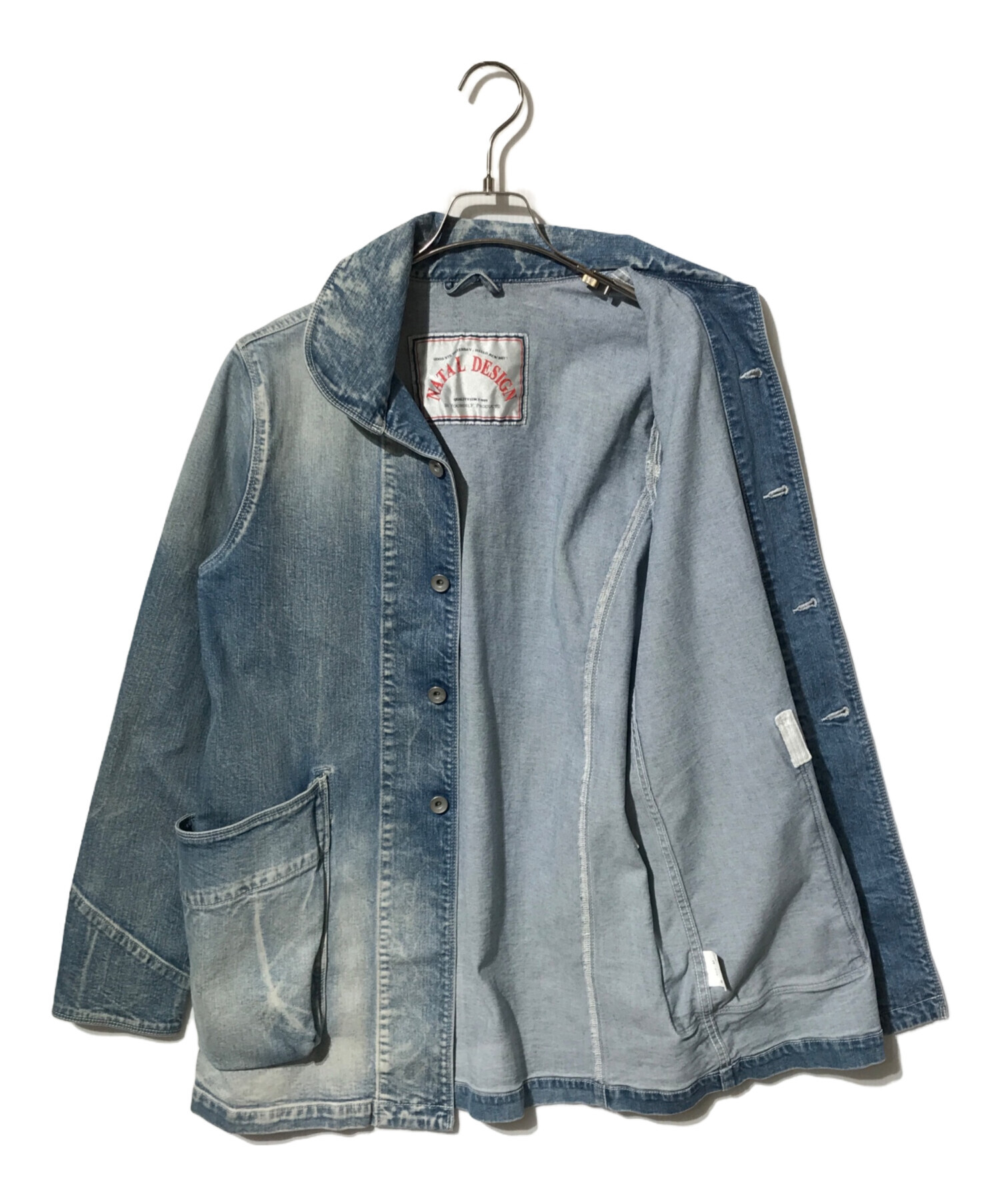 中古・古着通販】NATAL DESIGN (ネイタルデザイン) デニムカバーオール