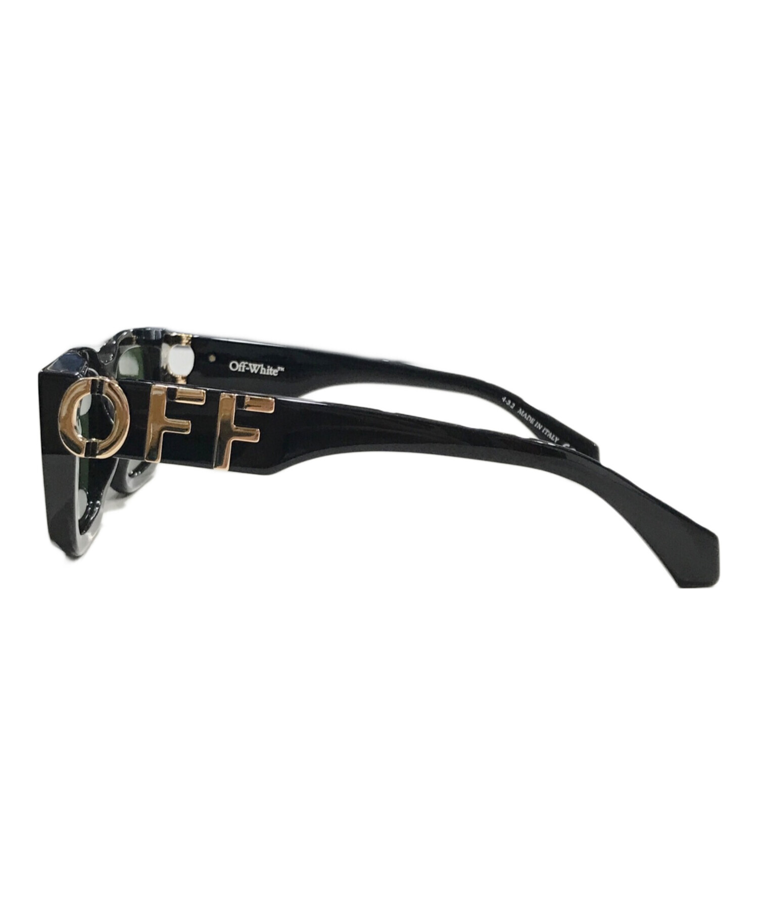 中古・古着通販】OFFWHITE (オフホワイト) サングラス ブラック サイズ