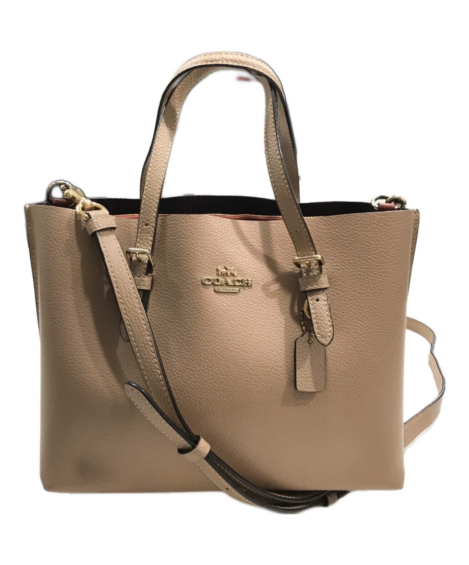 中古・古着通販】COACH (コーチ) モリー トート2WAYバッグ ベージュ