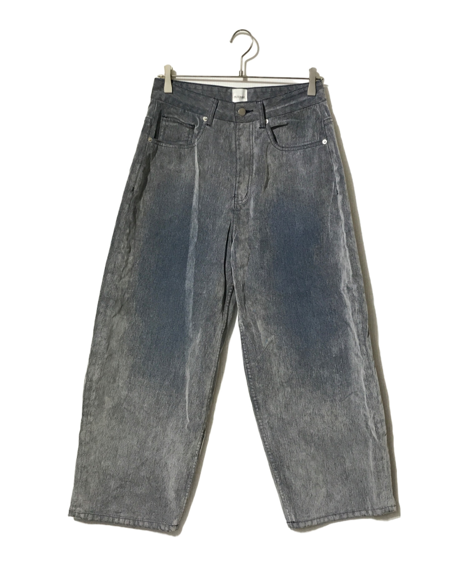 中古・古着通販】MUSUBORE (ムスボレ) flocky wide denim PT