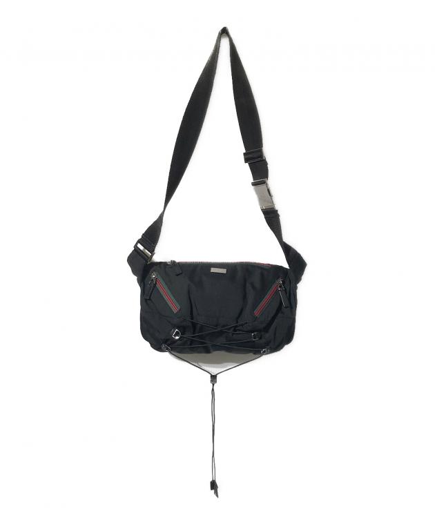 中古・古着通販】GUCCI (グッチ) シェリーライン ナイロン ウエスト