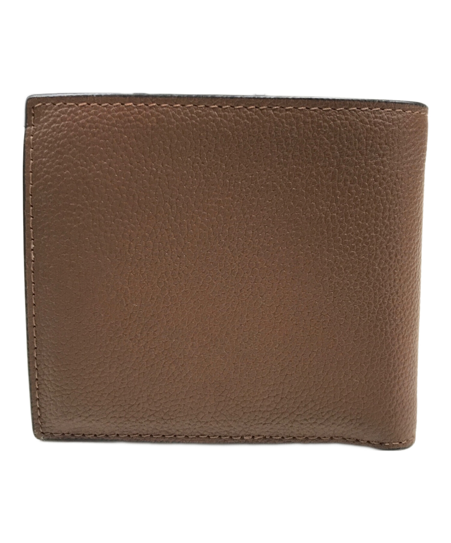 中古・古着通販】COACH (コーチ) 2つ折り財布 ブラウン｜ブランド
