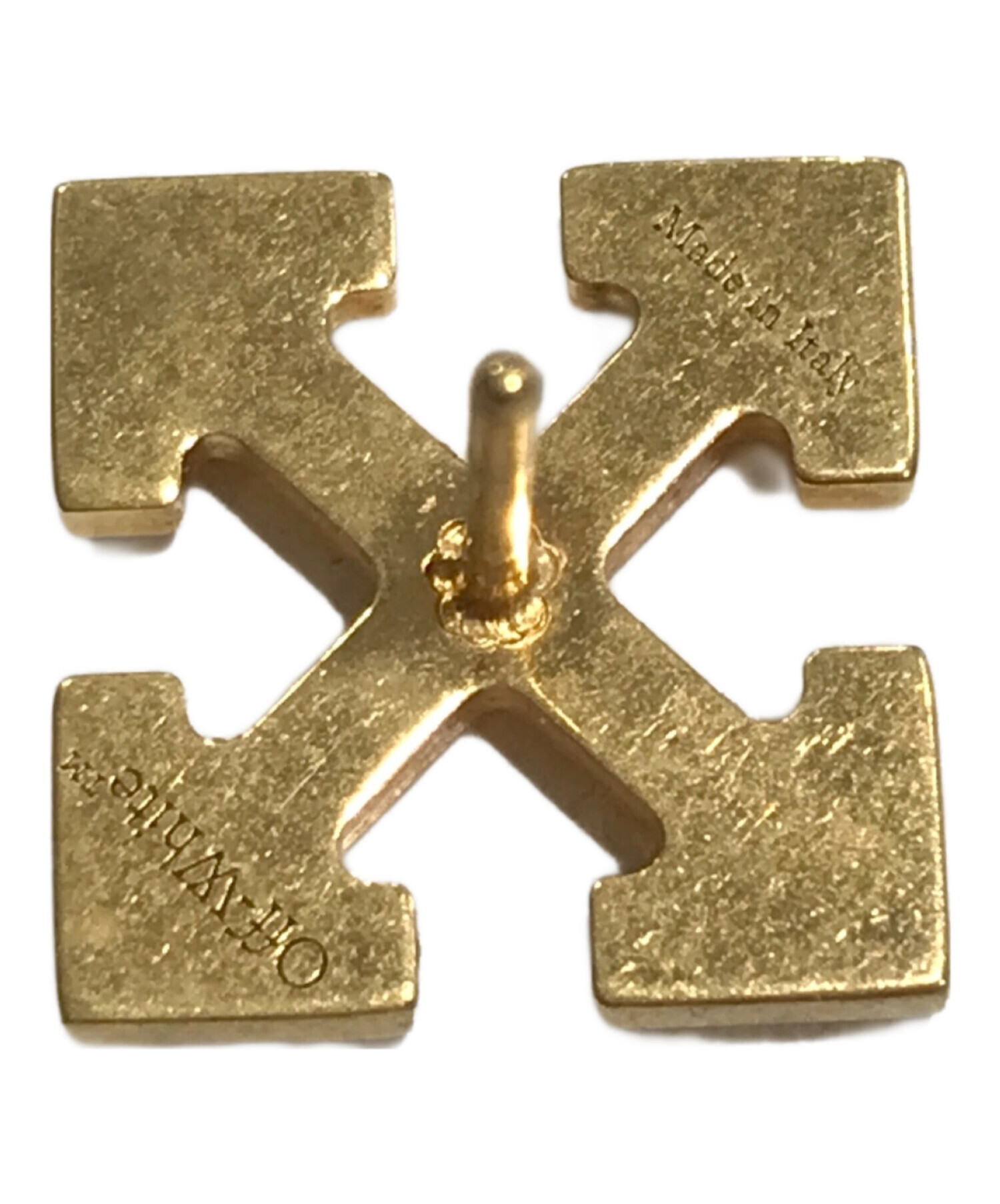 中古・古着通販】OFFWHITE (オフホワイト) ARROW mini Earrings in