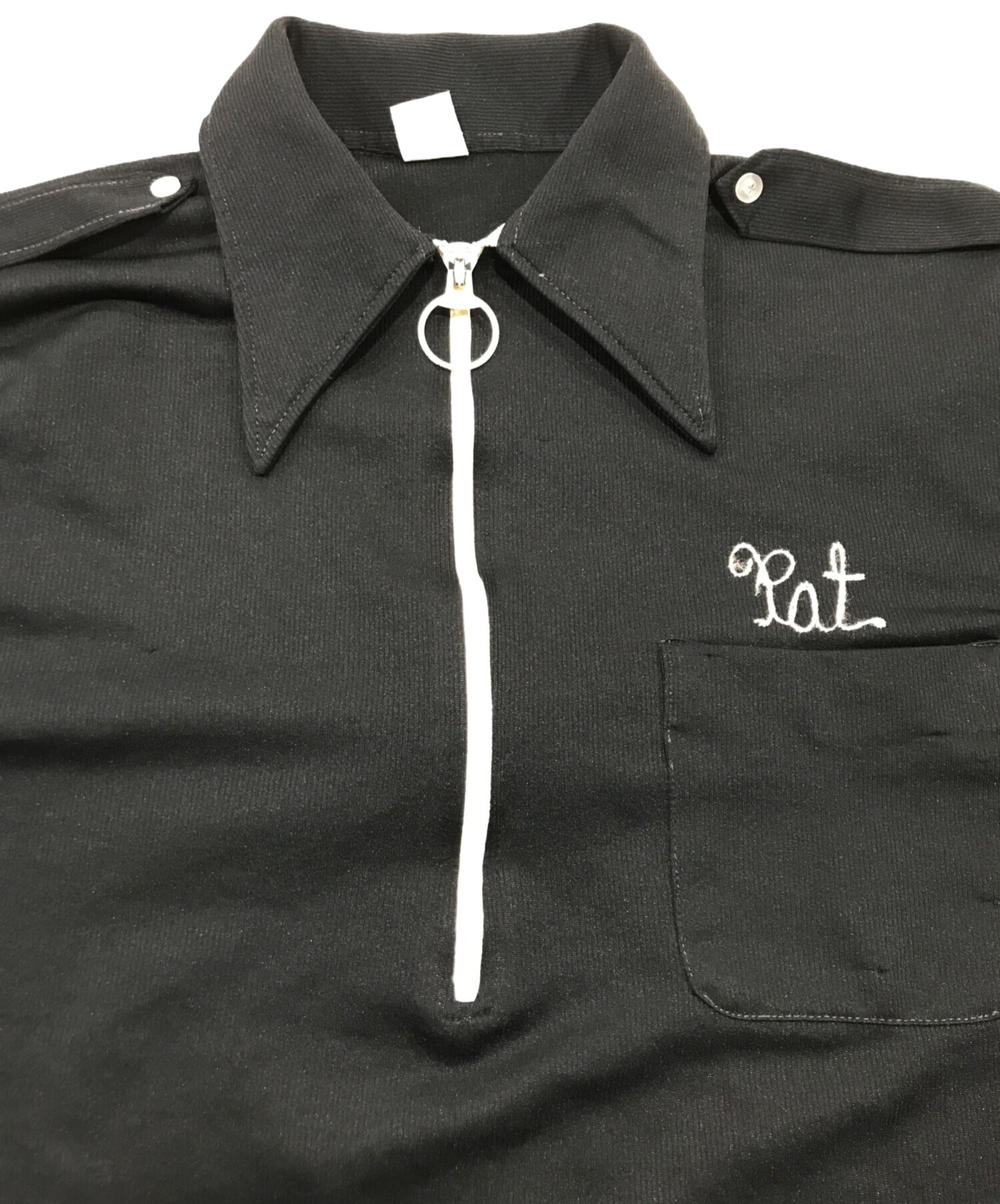 中古・古着通販】Hilton (ヒルトン) ボウリングシャツジップシャツ
