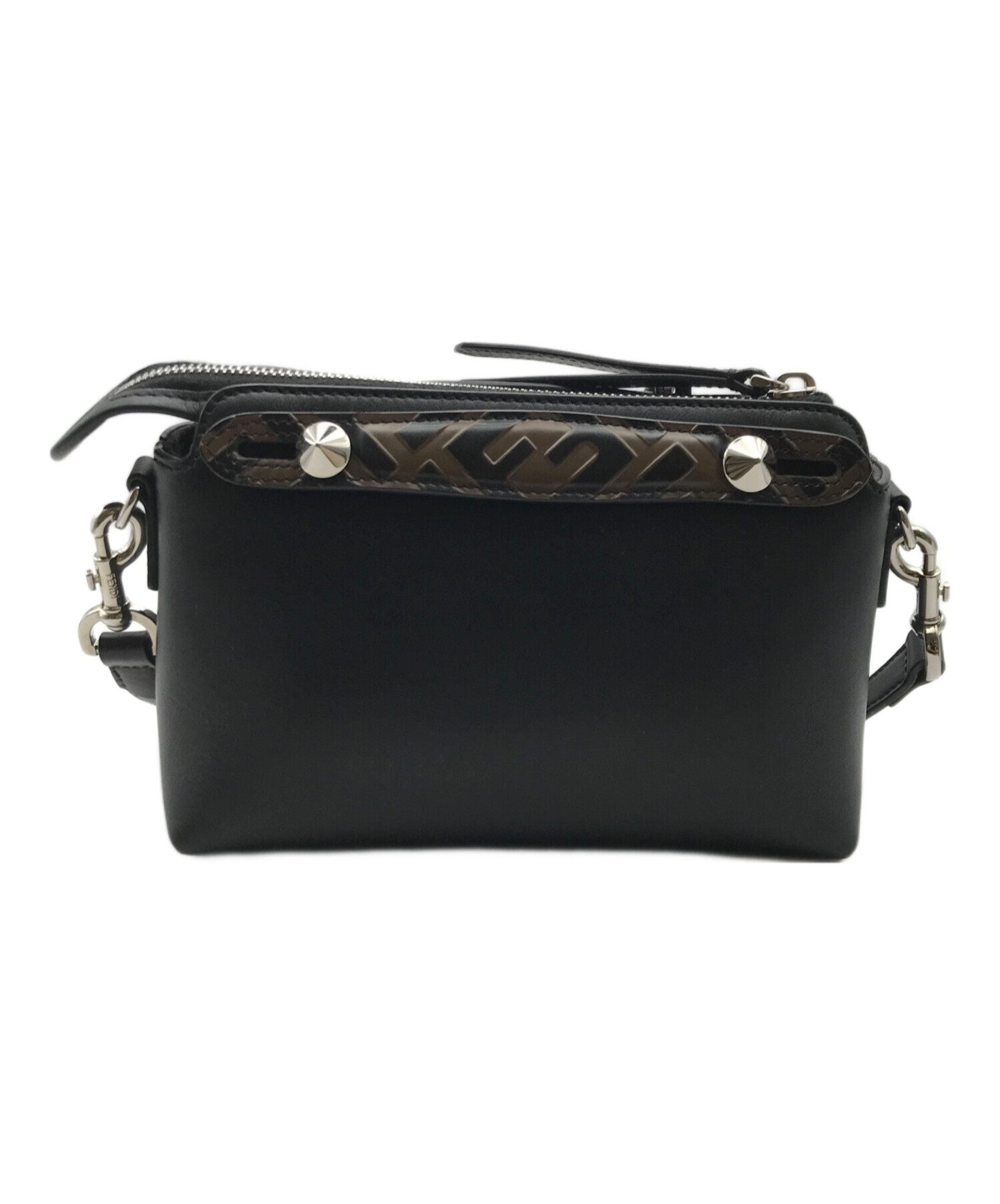 FENDI ショルダーバッグ ブラック【美品】金具に傷更に更にお値下げ 中古・古着通販】FENDI (フェンディ) ショルダーバッグ/バイザウェイ