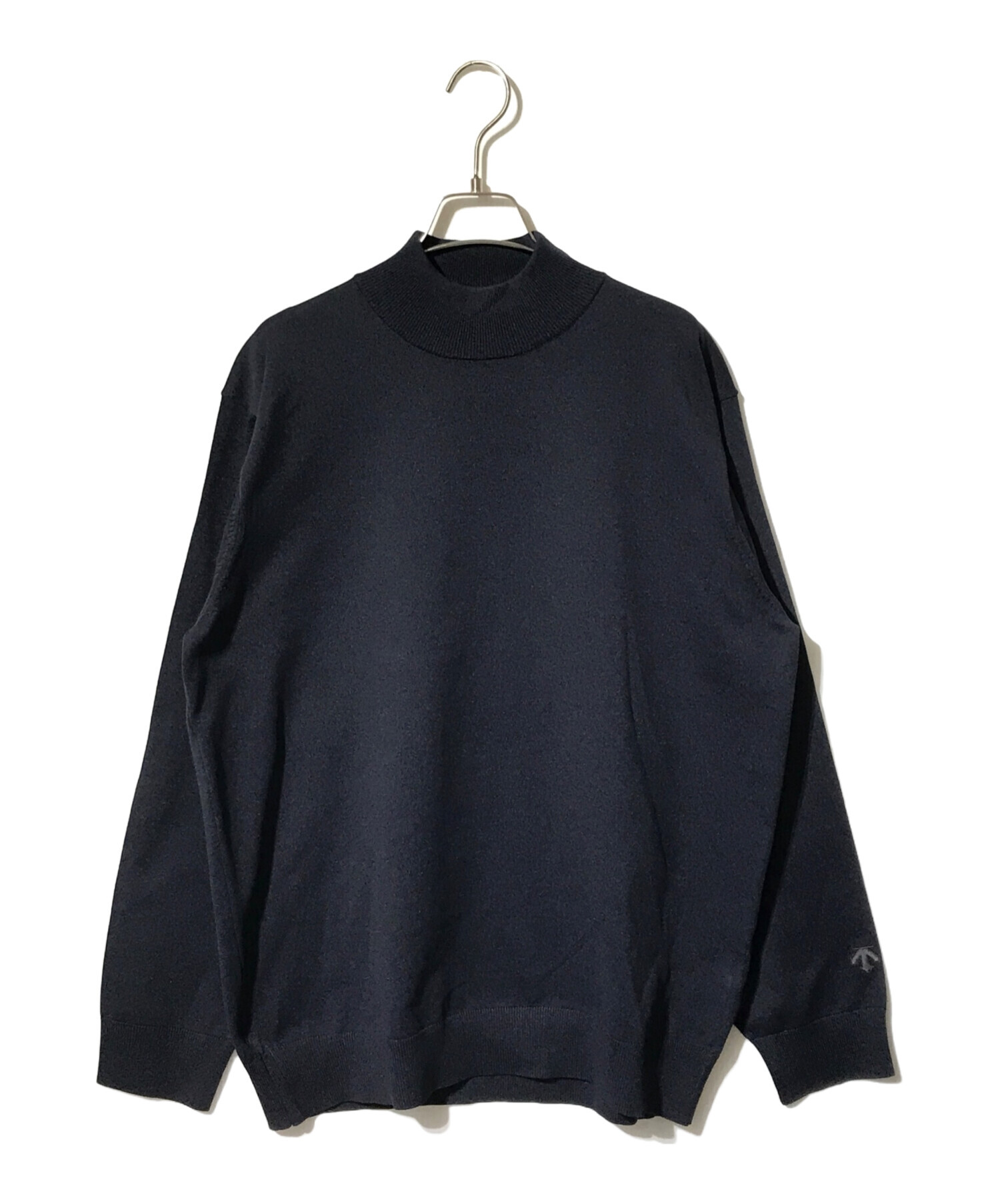 DESCENTE タートルネツクセーターＬ　黒 中古・古着通販】DESCENTE ALLTERRAIN (デザイント オルテライン