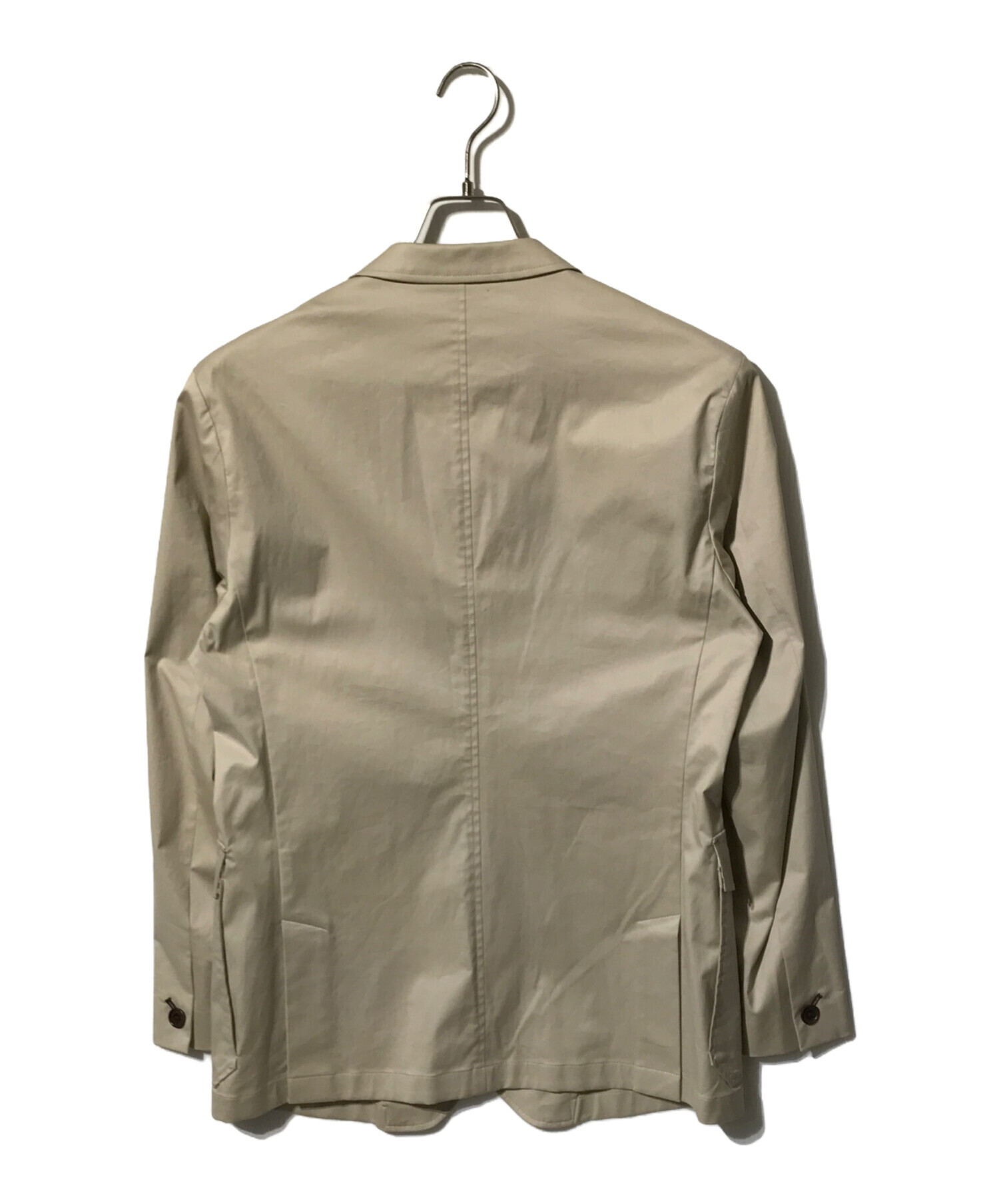 BURBERRY BLACK LABEL リネン混 テーラード ジャケット L 中古・古着通販】BURBERRY BLACK LABEL (バーバリーブラックレーベル