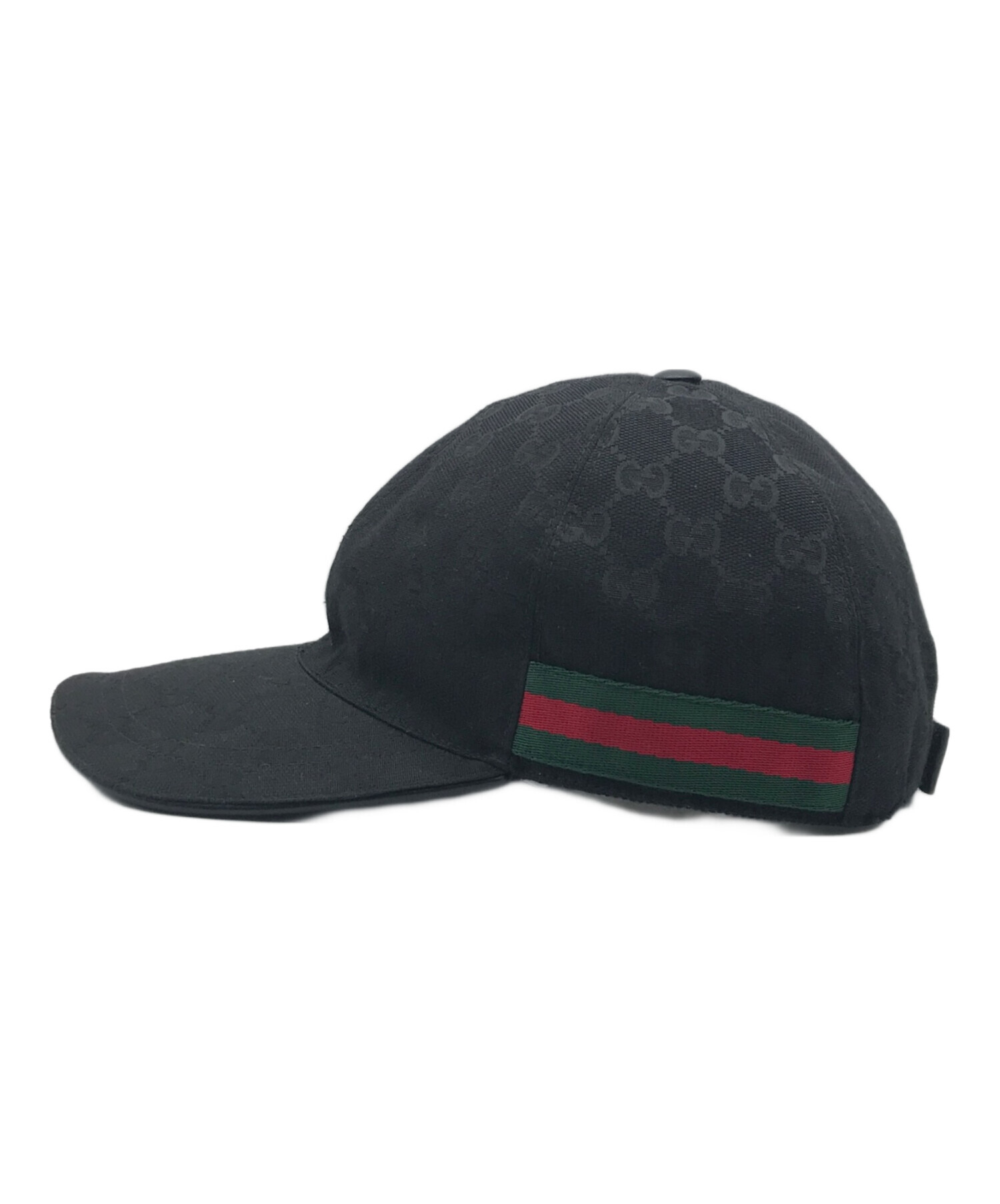 中古・古着通販】GUCCI (グッチ) GGキャンバスベースボールキャップ
