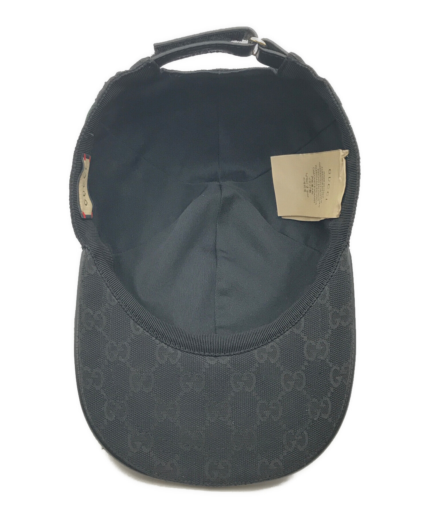 中古・古着通販】GUCCI (グッチ) GGキャンバスベースボールキャップ