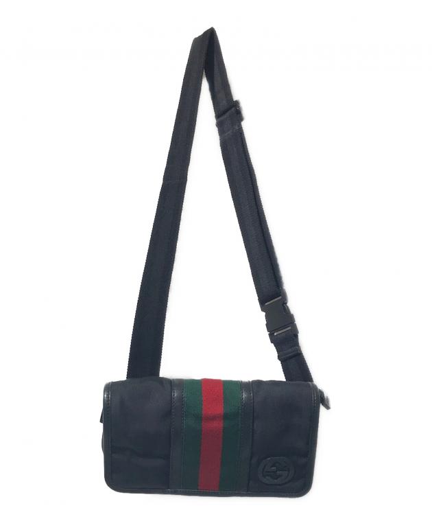 中古・古着通販】GUCCI (グッチ) シェリーラインウエストバッグ