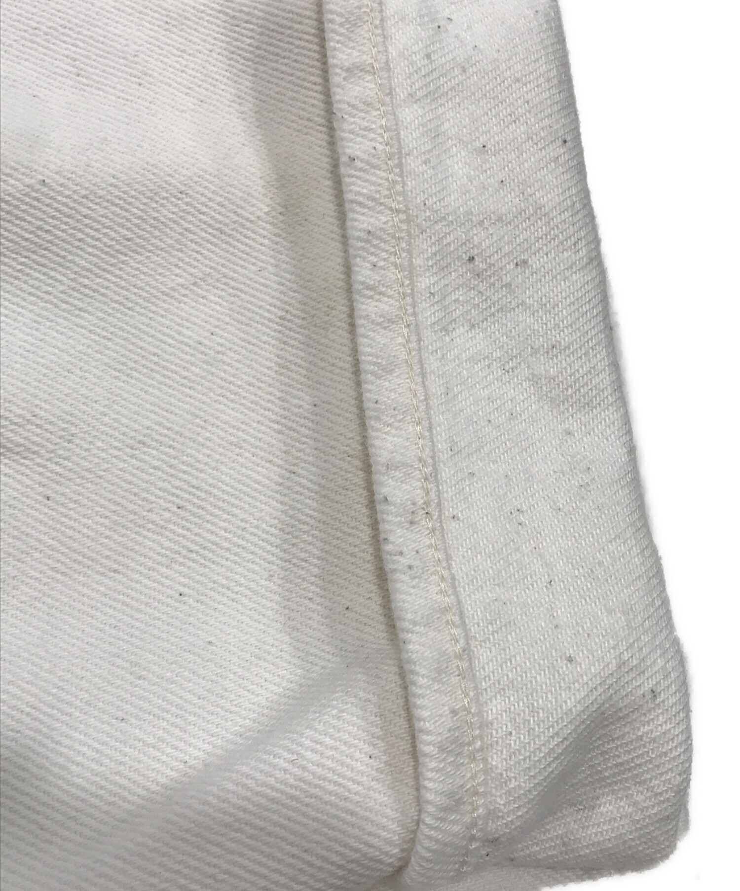 中古・古着通販】everyone (エブリワン) soft denim pants ホワイト