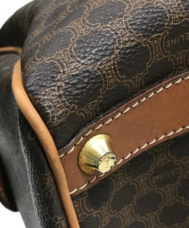 中古・古着通販】CELINE (セリーヌ) マカダム柄 ボストン バッグ