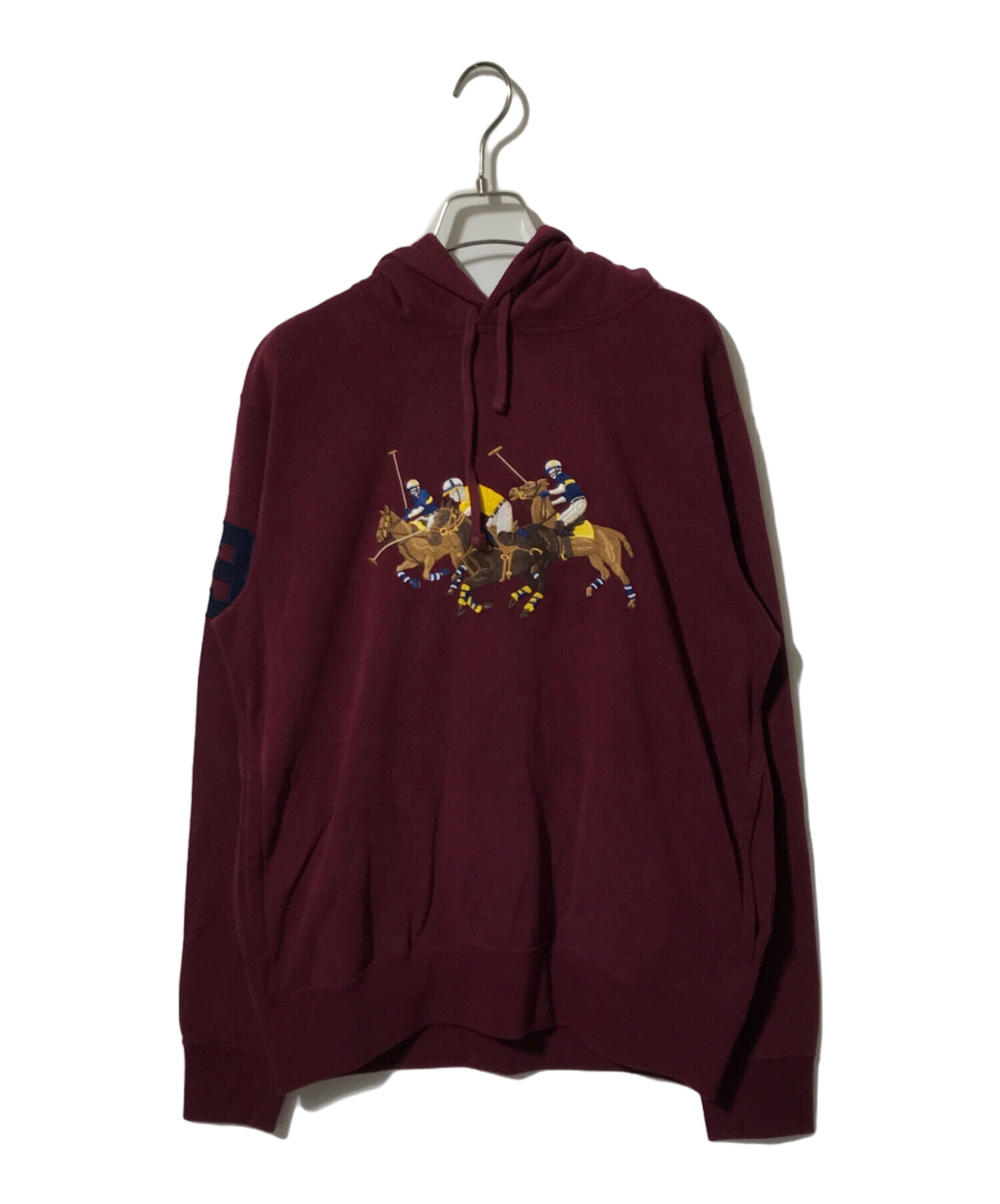 【美品】ポロラルフローレン　トリプルポニードロップショルダーパーカー　XL 中古・古着通販】POLO RALPH LAUREN (ポロ・ラルフローレン) トリプル
